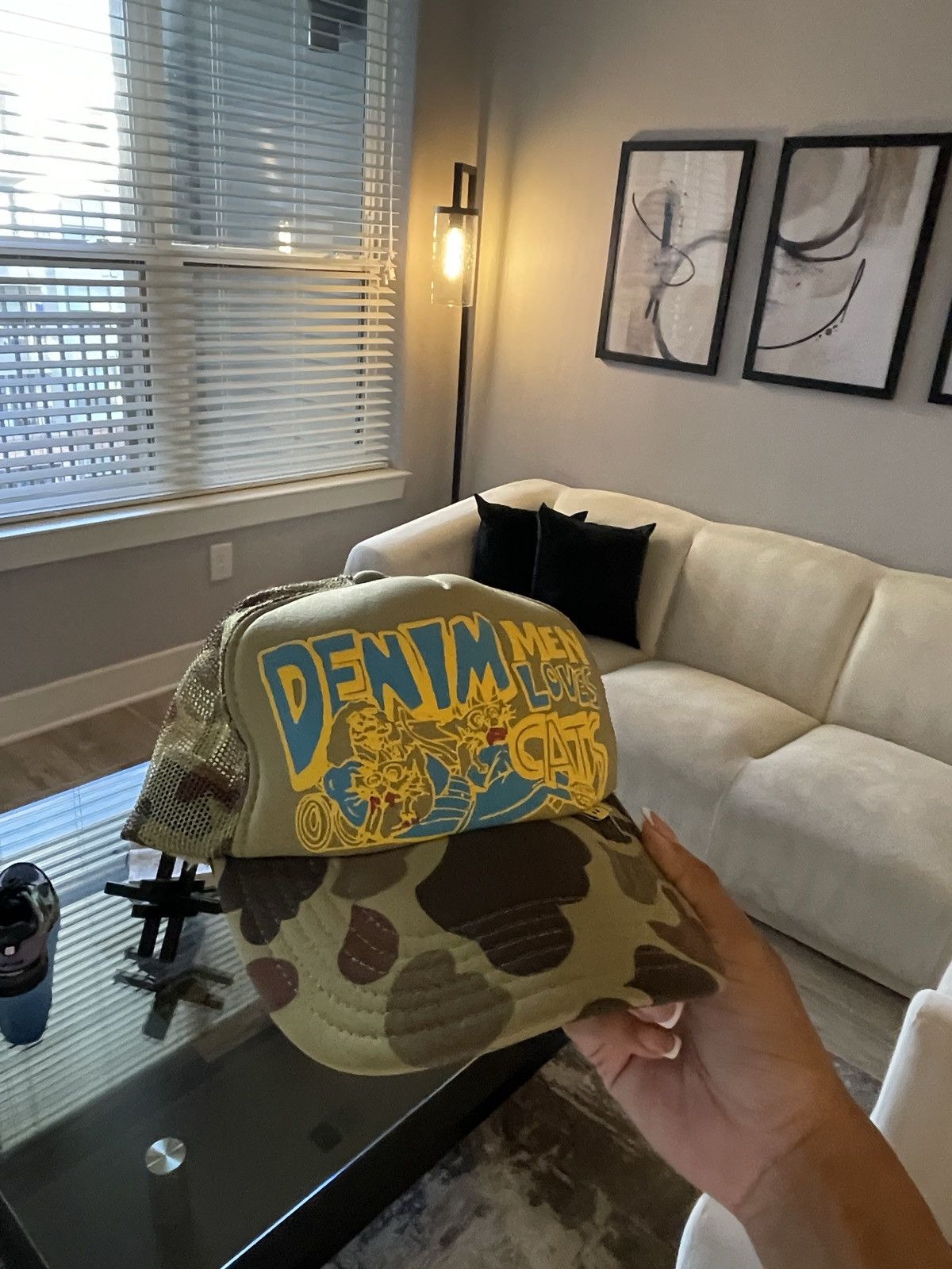 Kapital KAPITAL DENIM MEN TRUCKER HAT Size ONE SIZE - 1 Thumbnail