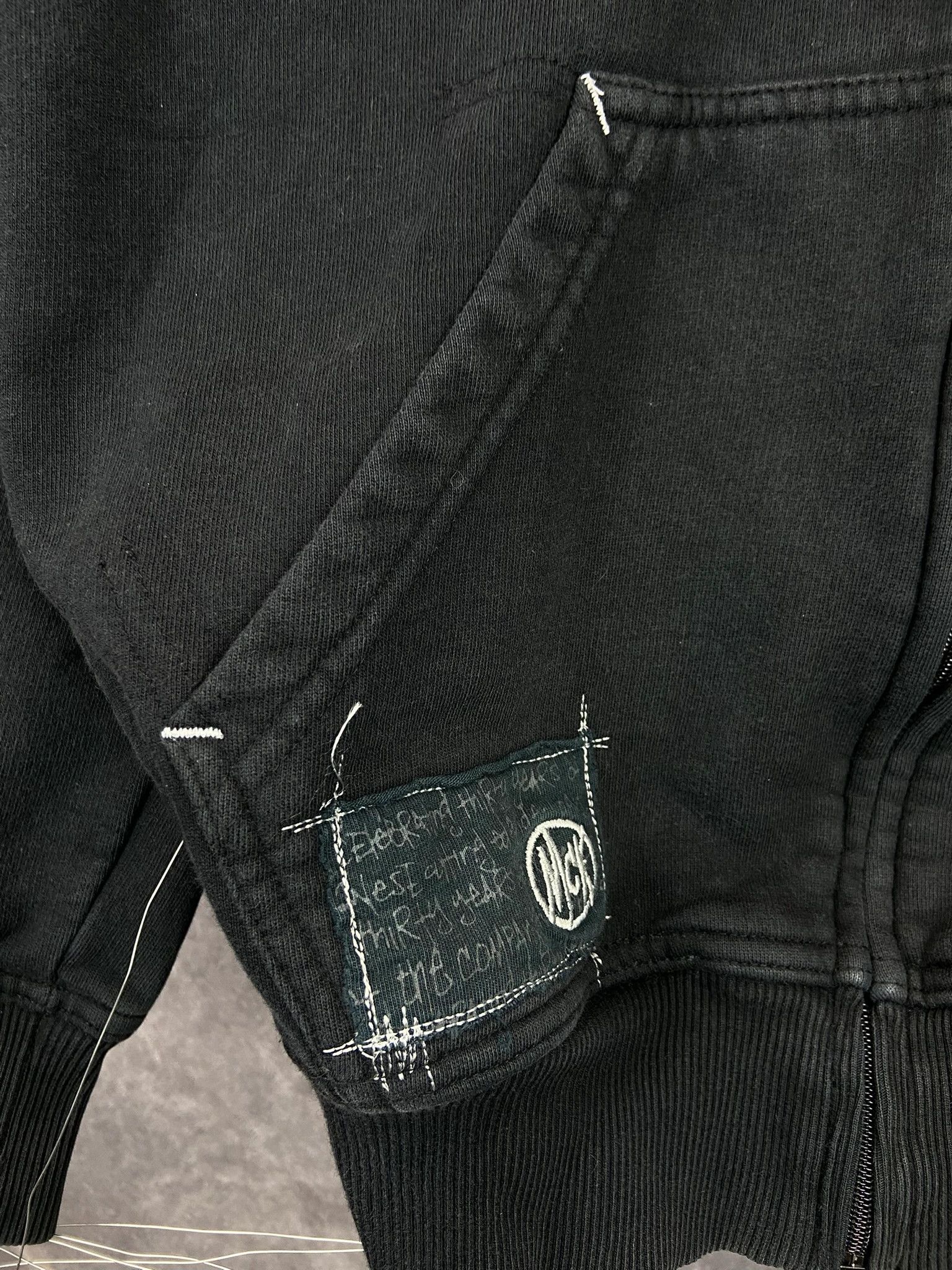 Swagger Zip Hoodie McKenzie black vintage embroidery streetwear Size US S / EU 44-46 / 1 - 3 Thumbnail