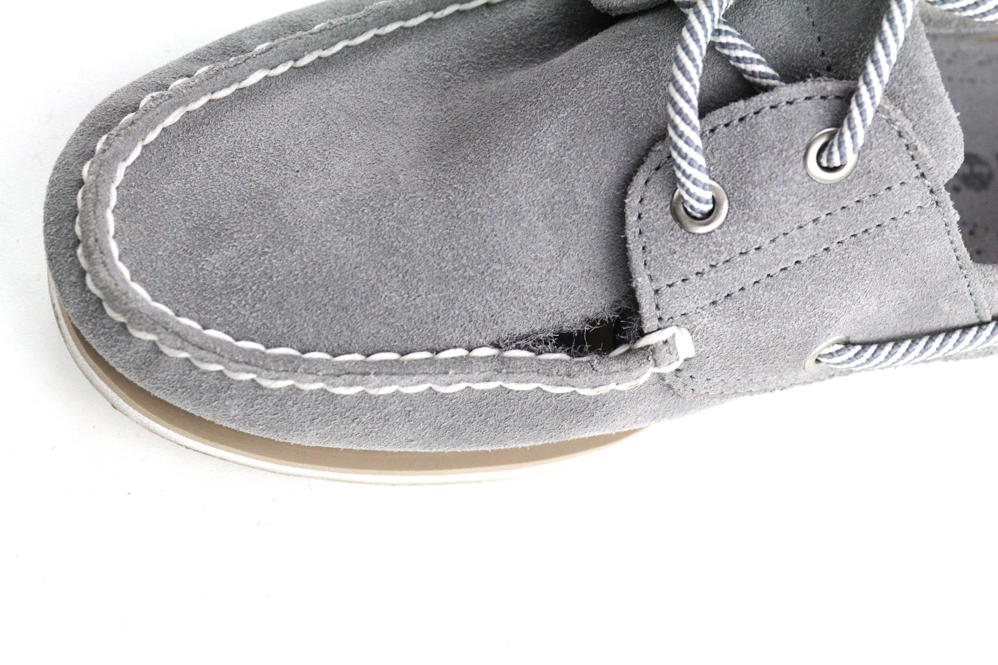 Timberland A43W1 UK10.5 Grey Leather Slip On Loafer 81009 Size US 11 / EU 44 - 11 Thumbnail