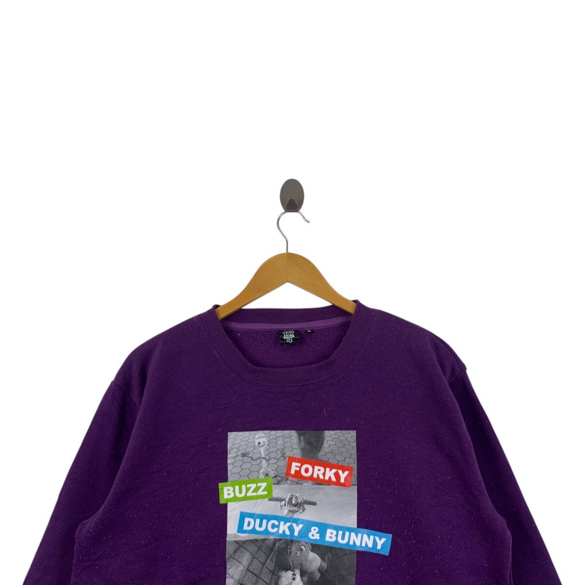 Disney TOY STORY 4 Official Disney Pixar Character Print Sweatshirt Size US XL / EU 56 / 4 - 2 Thumbnail