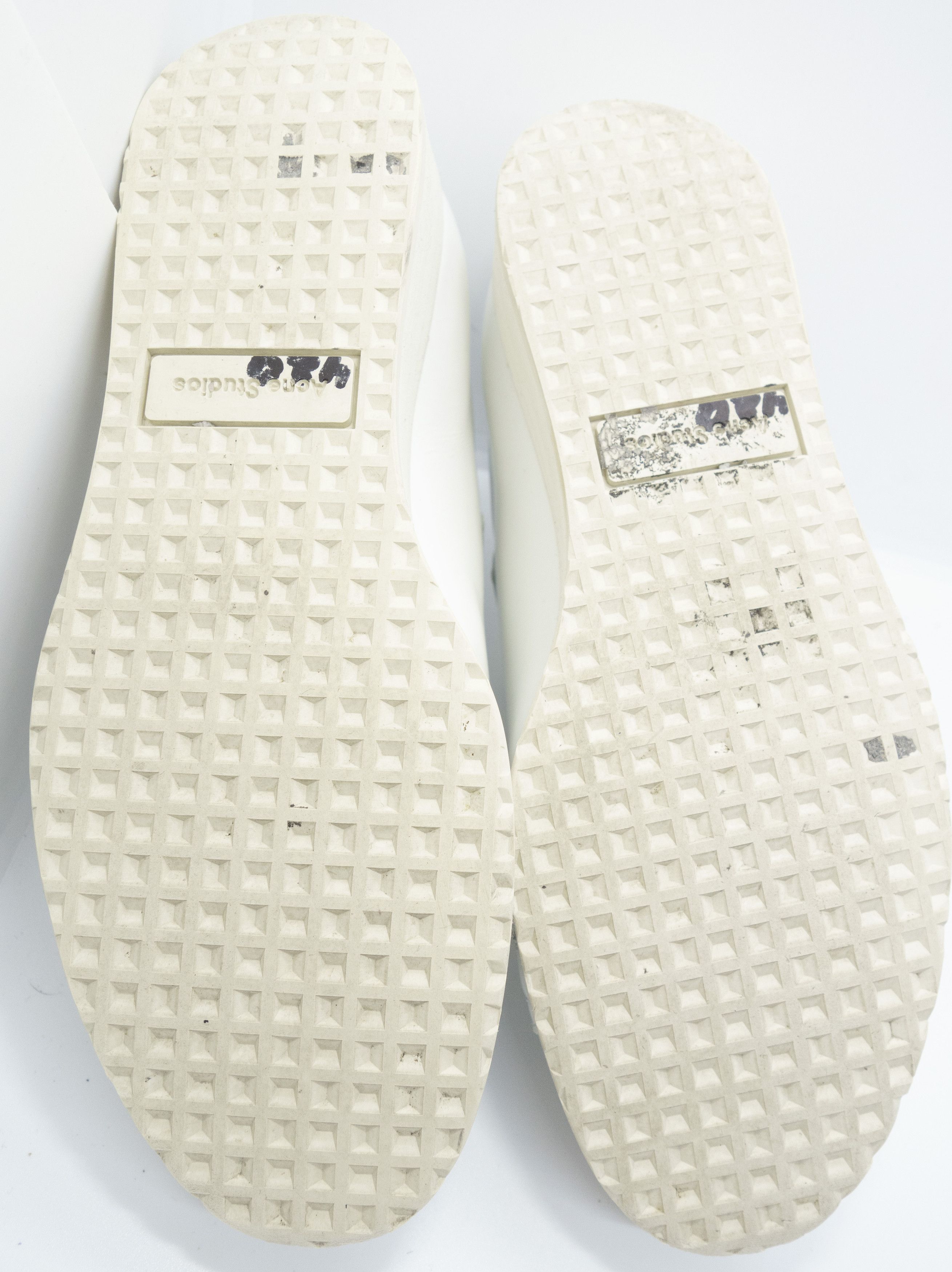 Acne Studios Logo Leather Platform Sneakers Size US 5 / IT 35 - 6 Thumbnail