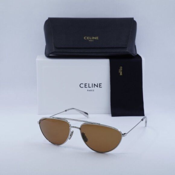 Celine 🕶️ New Celine CL40077U 16J Sunglasses - Palladium Frame, Ro Size ONE SIZE - 11 Thumbnail