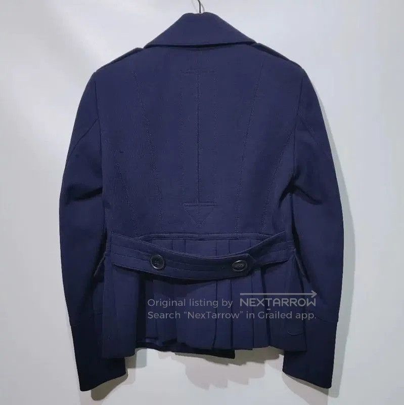 Burberry Burberry Women's L Size Navy Cotton Coat. Size L / US 10 / IT 46 - 2 Thumbnail