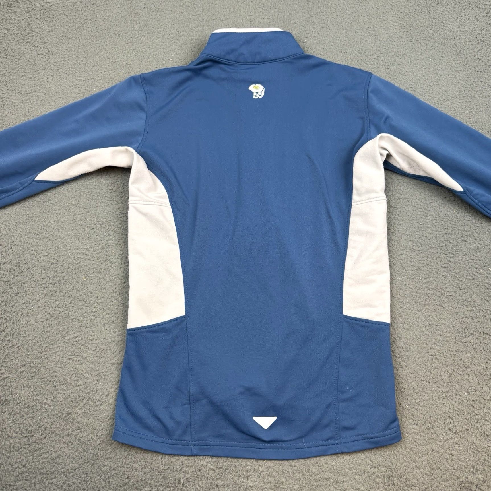 Mountain Hardwear VINTAGE Mountain Hardwear Pullover Shirt Mens Small Blue Mock Neck 1/2 Zip Midweight Long Sleeve Size US S / EU 44-46 / 1 - 6 Thumbnail