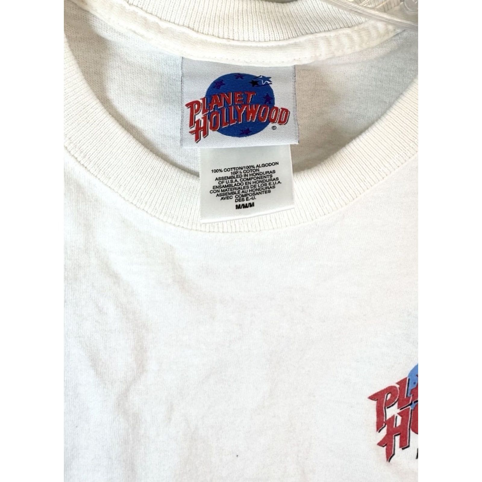 Planet Hollywood VINTAGE Planet Hollywood Myrtle Beach T-Shirt Mens Medium White 90s Shirt Size US M / EU 48-50 / 2 - 4 Thumbnail