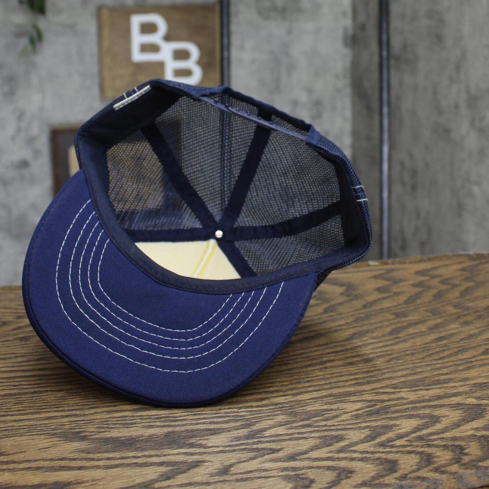 Designer S&A Custom Built Homes Vintage Trucker Hat Blue / White OS Size ONE SIZE - 5 Thumbnail