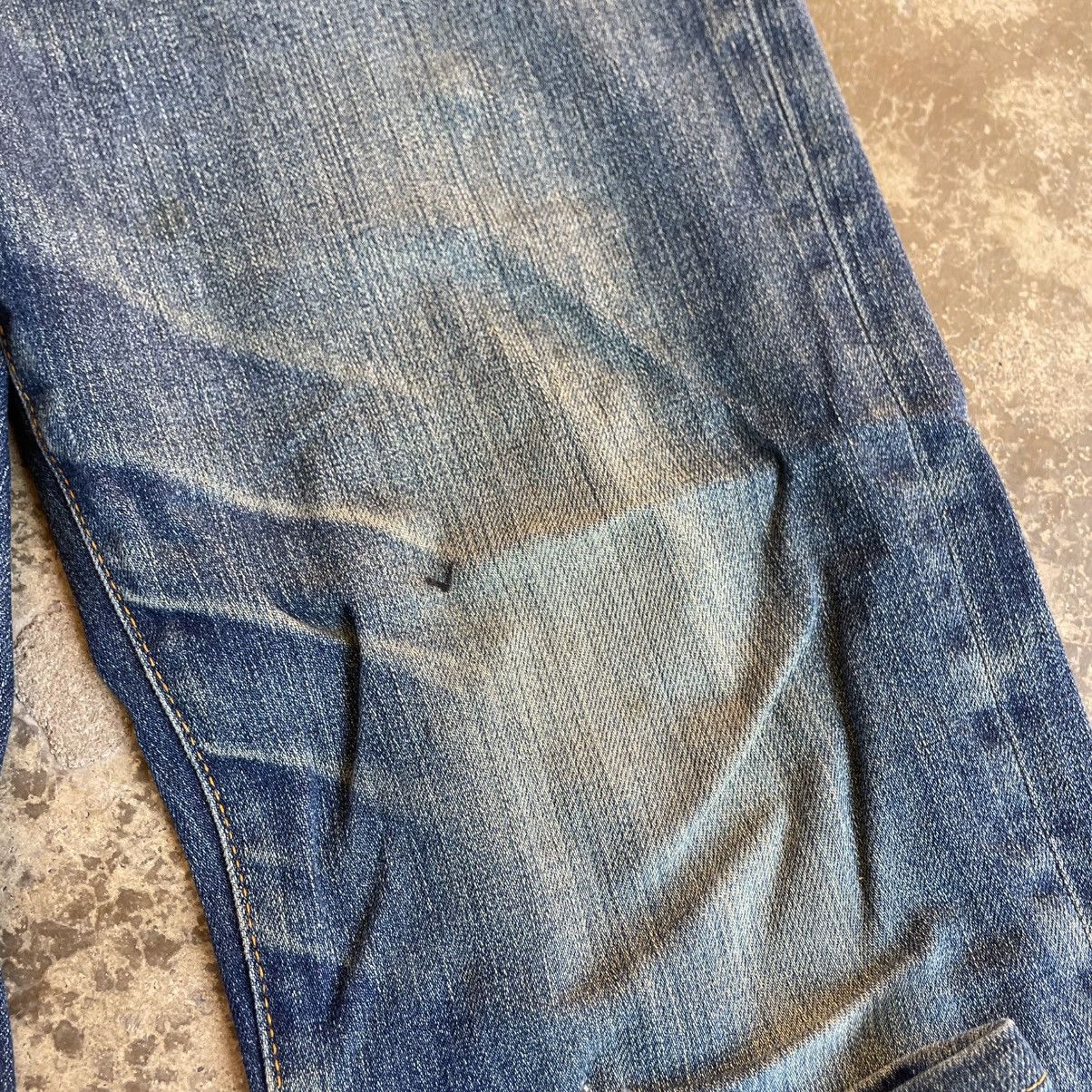 Japanese Brand 🔥🇯🇵Vintage Good Day Japan Made Stoned Washed Denim Jeans Size US 32 / EU 48 - 9 Thumbnail