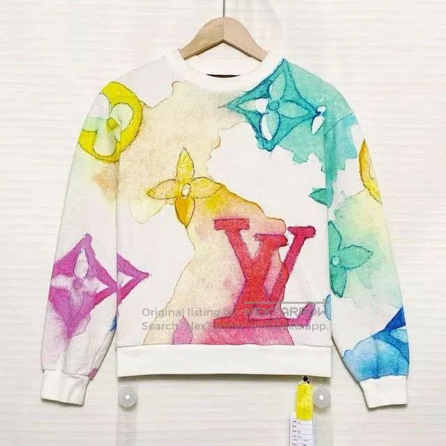 Louis Vuitton Louis Vuitton Men's Ink Print Crewneck Sweatshirt. Size US XS / EU 42 / 0 - 1 Thumbnail