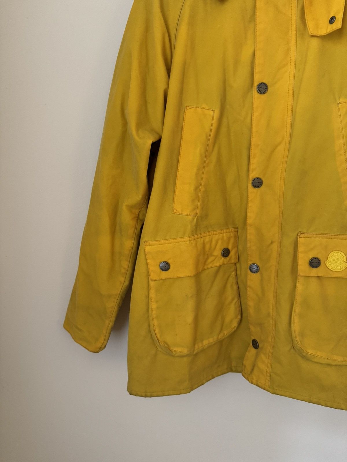 Moncler Moncler x Barbour Wright Jacket Yellow Small Size US S / EU 44-46 / 1 - 2 Thumbnail
