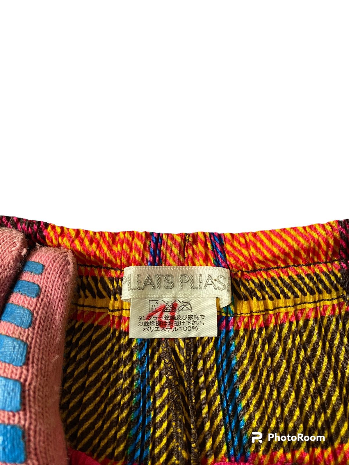 Homme Plisse Issey Miyake × Issey Miyake × Pleats Please Issey Miyake 1990s - Pleats Please Issey Miyake Plaid Tartan Design Pant Size 29" - 7 Thumbnail