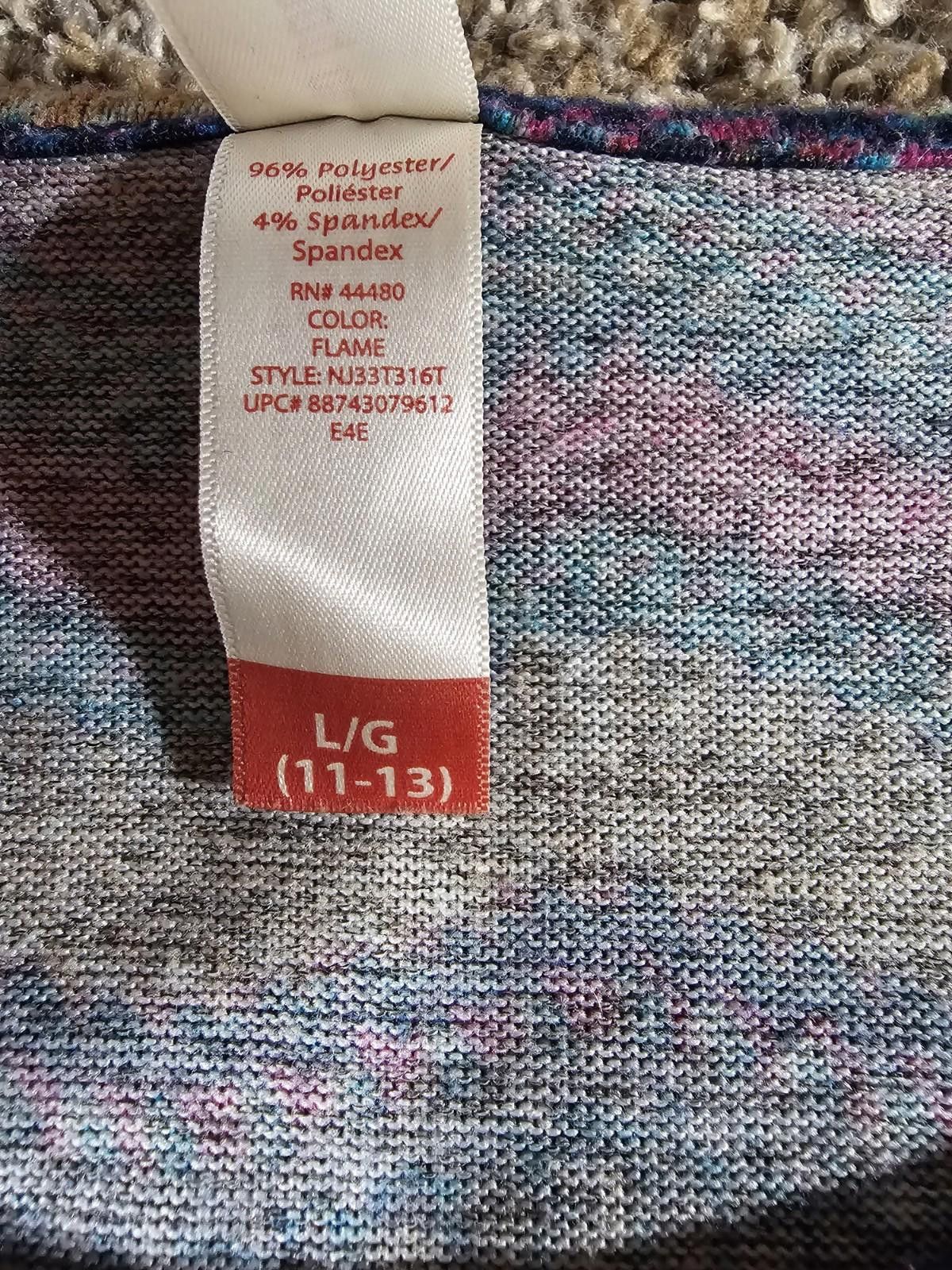 Other No Boundaries L 11-13 Dress Colorful Striped Size L / US 10 / IT 46 - 3 Thumbnail