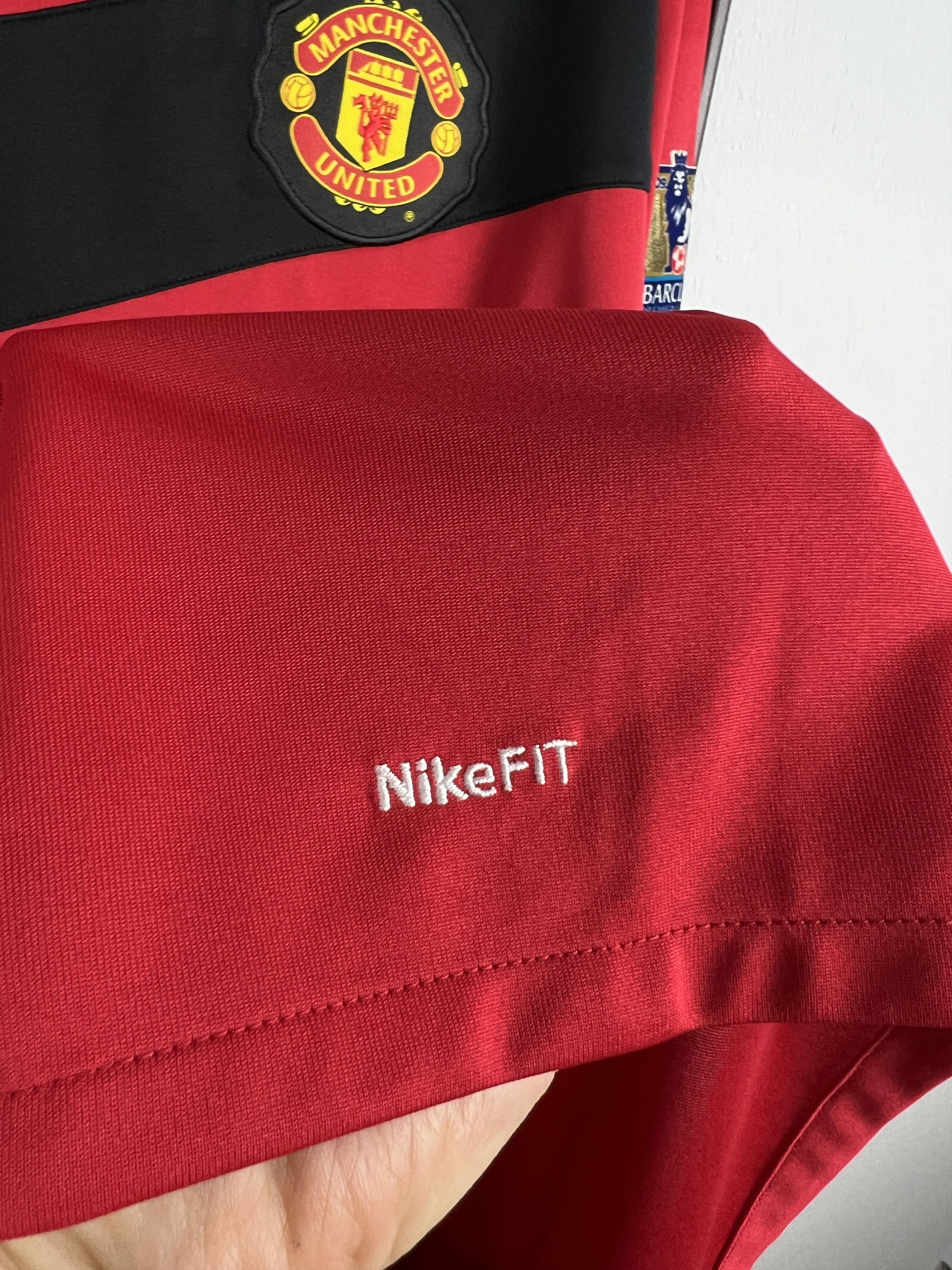Nike Manchester football shirt Berbatov Long Sleeve Jersey 3XL Size US XXL / EU 58 / 5 - 6 Thumbnail