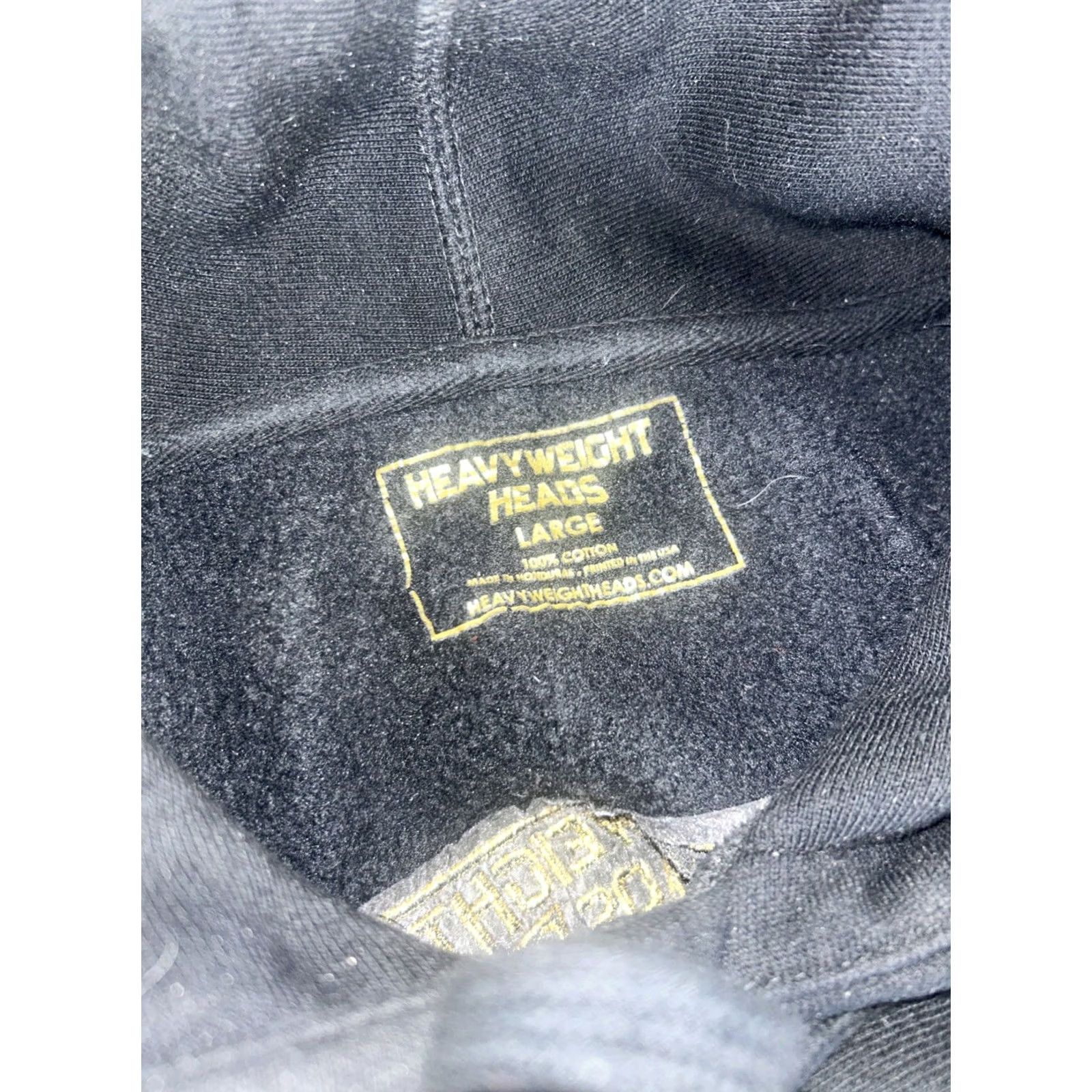 Logo 7 Cookies SF Hoodie Mens Large Black Spellout Embroidered Logo Hip Hop Pullover Size US L / EU 52-54 / 3 - 7 Thumbnail
