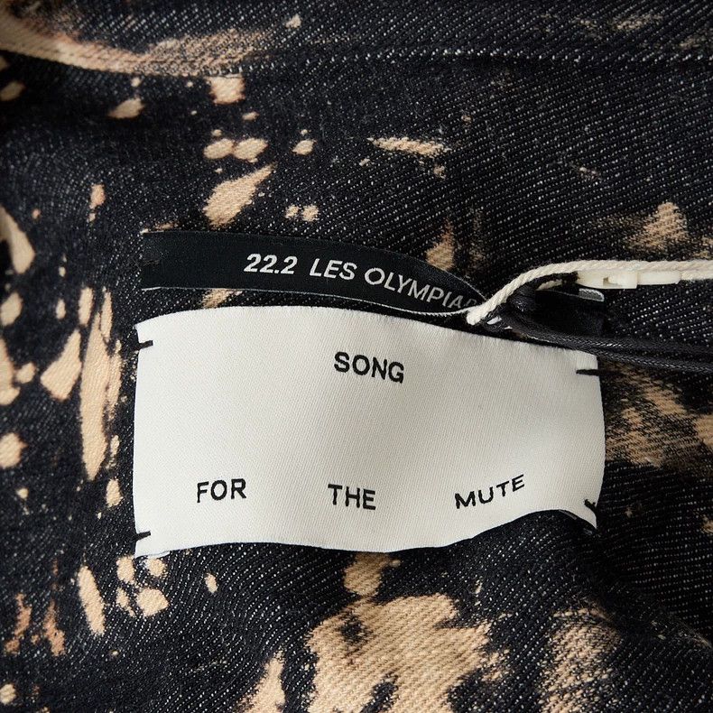 Song For The Mute Song For The Mute Splatter Print Shirt Size US M / EU 48-50 / 2 - 7 Thumbnail