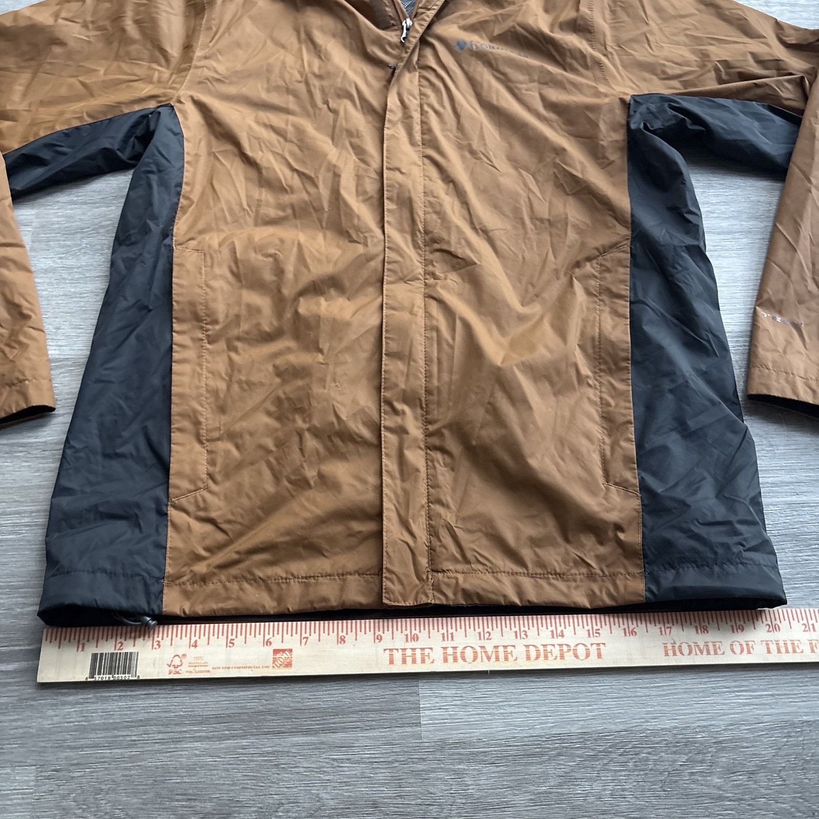 Columbia Columbia Men's Omni-Tech Rain Jacket Hooded Waterproof S Size US S / EU 44-46 / 1 - 6 Thumbnail