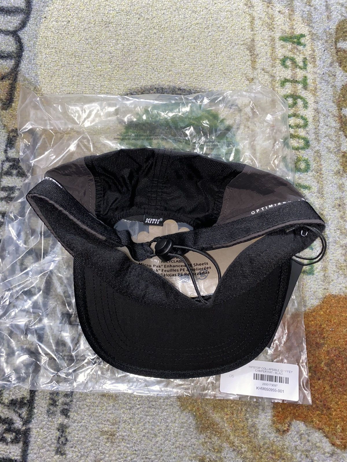 Kith Kith K-Tech Ripstop Collapsible Griffey Camper Cap Black Size ONE SIZE - 4 Thumbnail