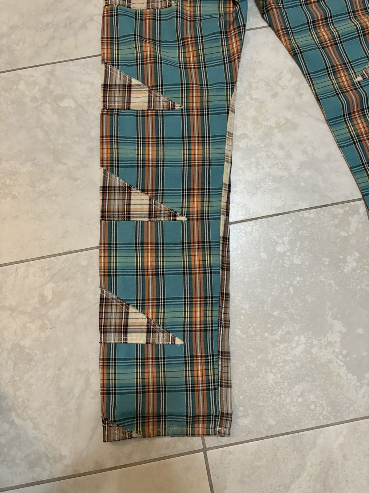 Comme des Garcons Rare Comme des Garcons Plaid Patchwork Pants Size US 32 / EU 48 - 20 Thumbnail
