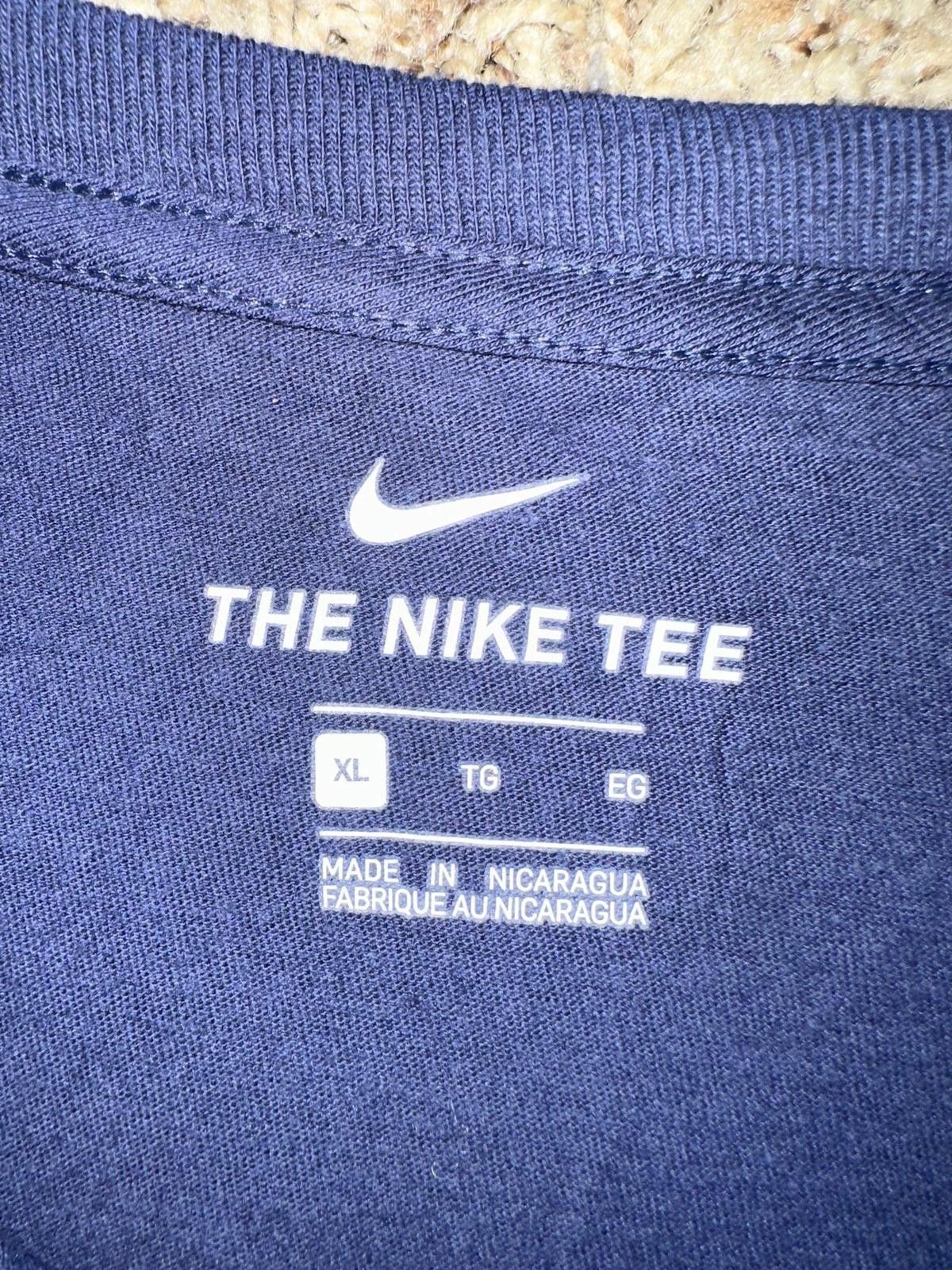 Nike Nike Men's College 365 (Georgetown) Long-Sleeve T-Shirt Size US XL / EU 56 / 4 - 2 Thumbnail