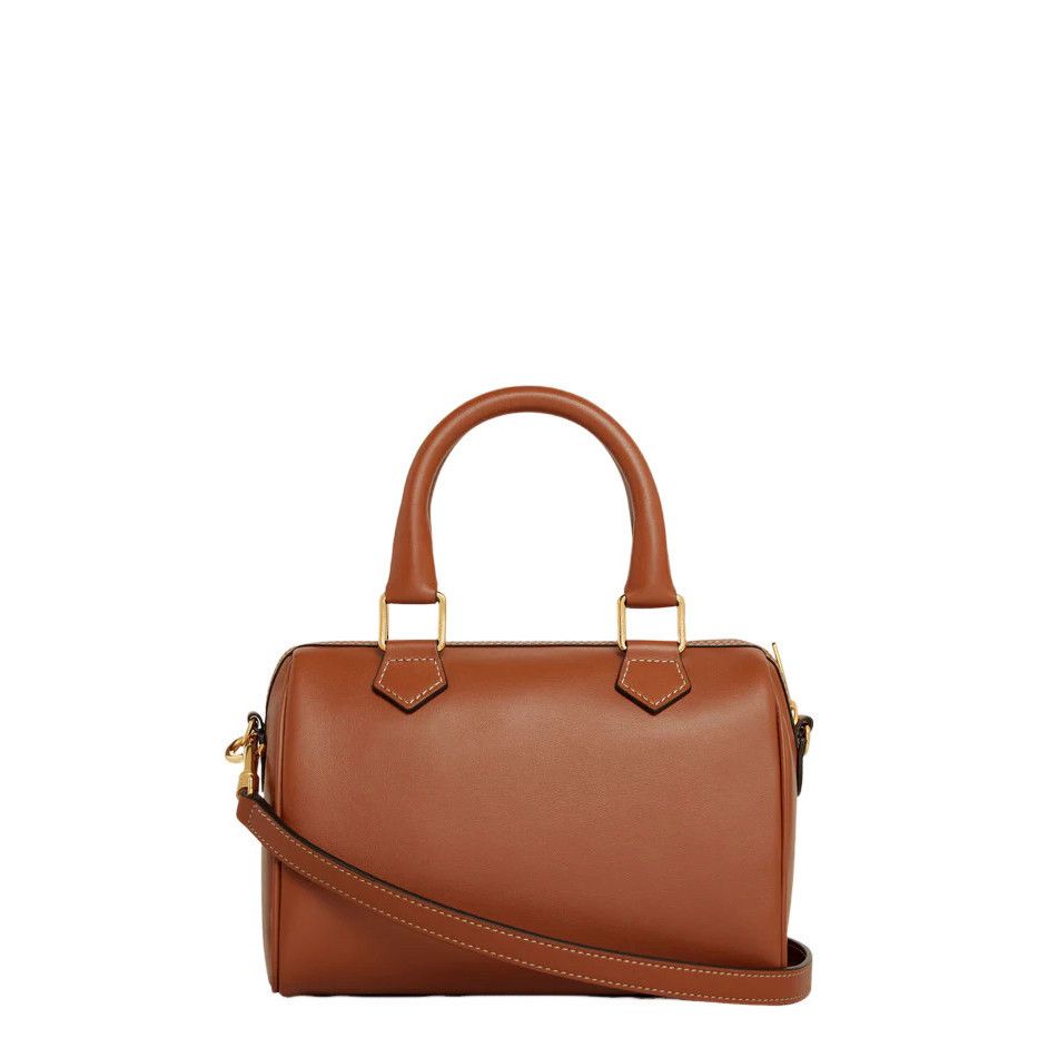 Celine CELINE Boston Small Brown Leather Top Handle Bag New Size ONE SIZE - 2 Thumbnail