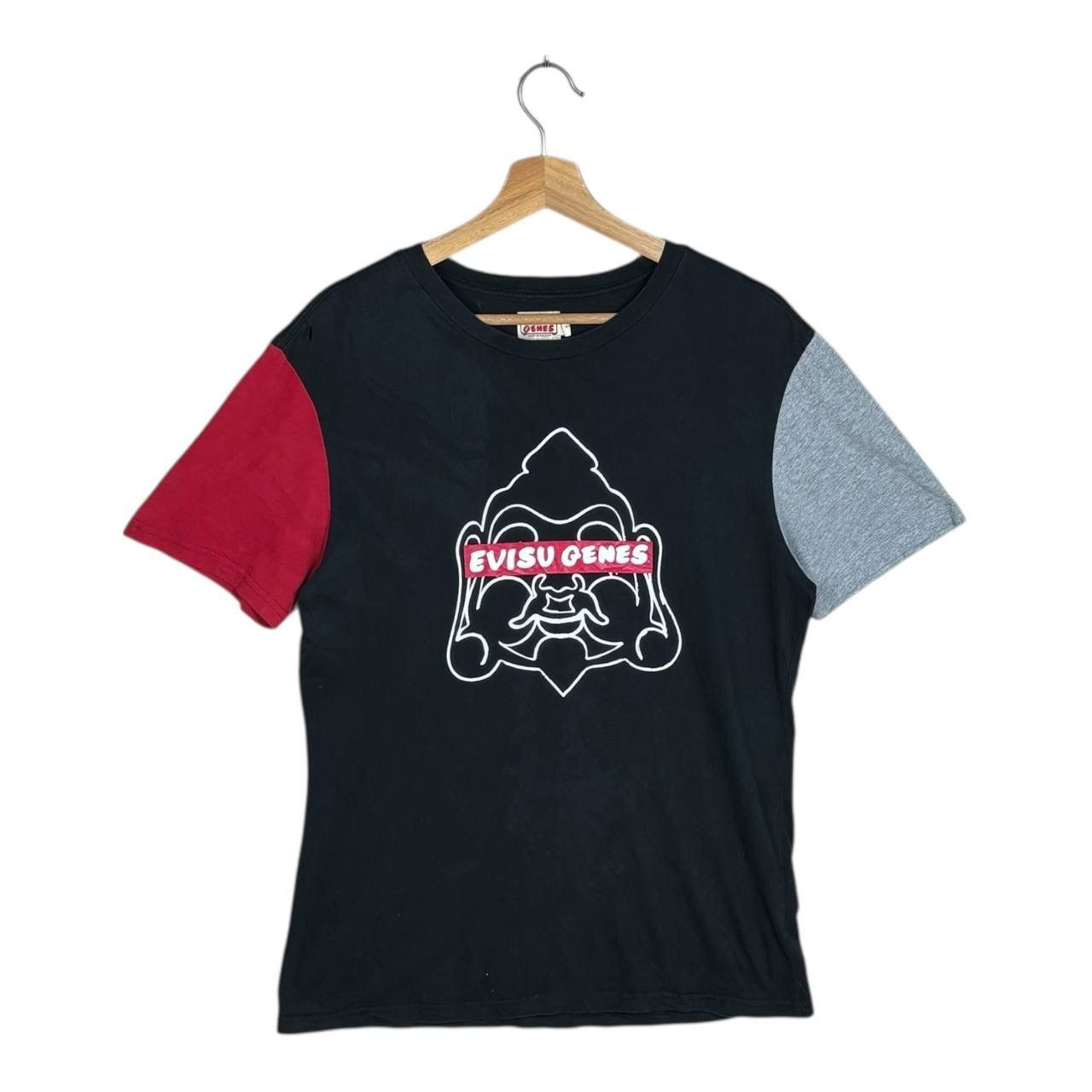 Evisu Vintage Evisu Genes Daicock Buddha T-Shirt L Archival Japan Size US L / EU 52-54 / 3 - 1 Thumbnail