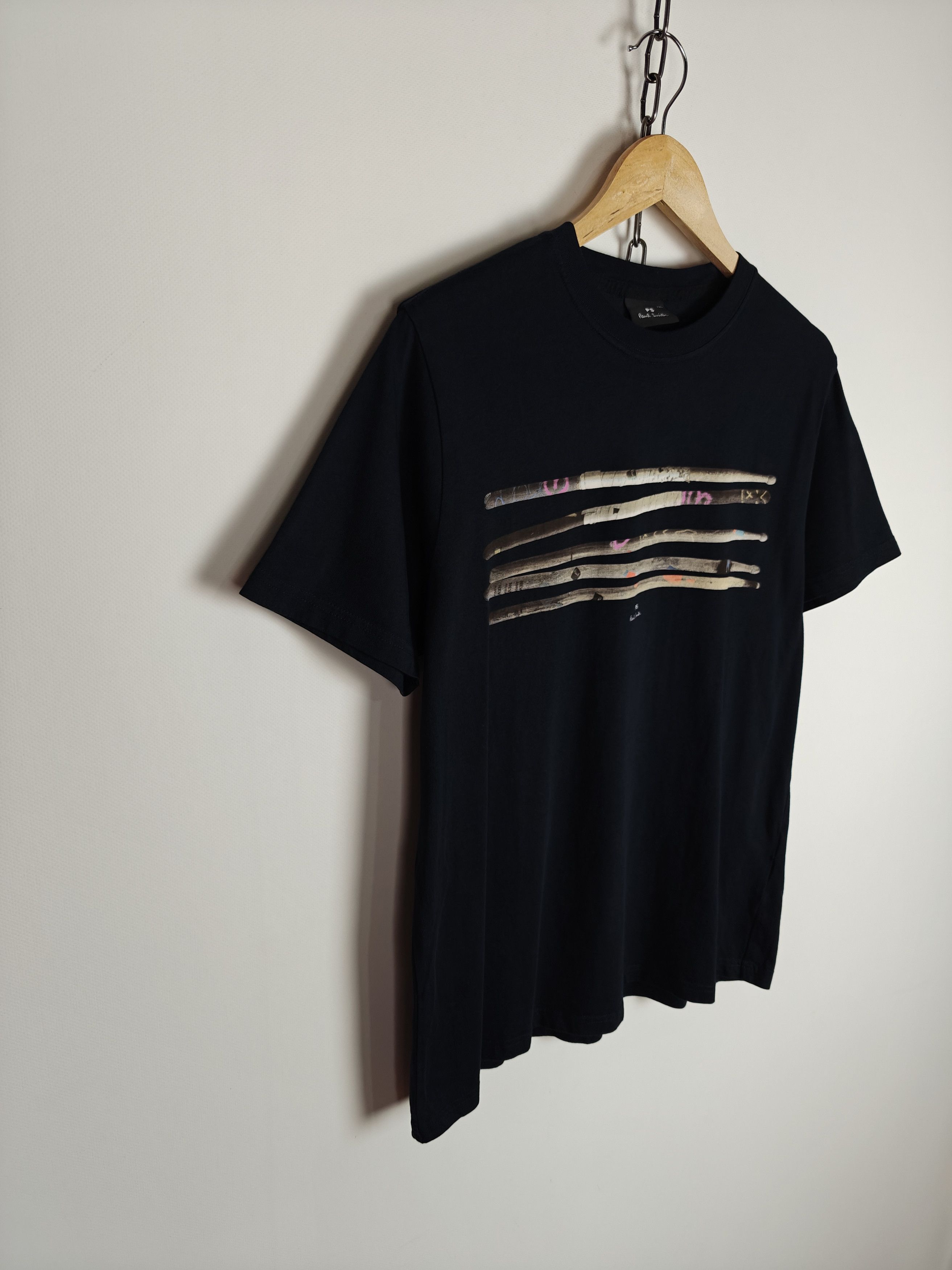 Paul Smith Paul Smith T-Shirt Crewneck Tee Printed Black size XXL Size US XXL / EU 58 / 5 - 4 Thumbnail