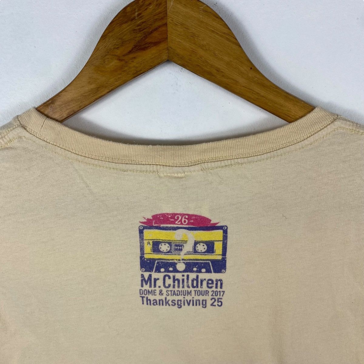 Band Tees Japanese Band MR.CHILDREN Dome & Stadium Tour 2017 Size US L / EU 52-54 / 3 - 5 Thumbnail