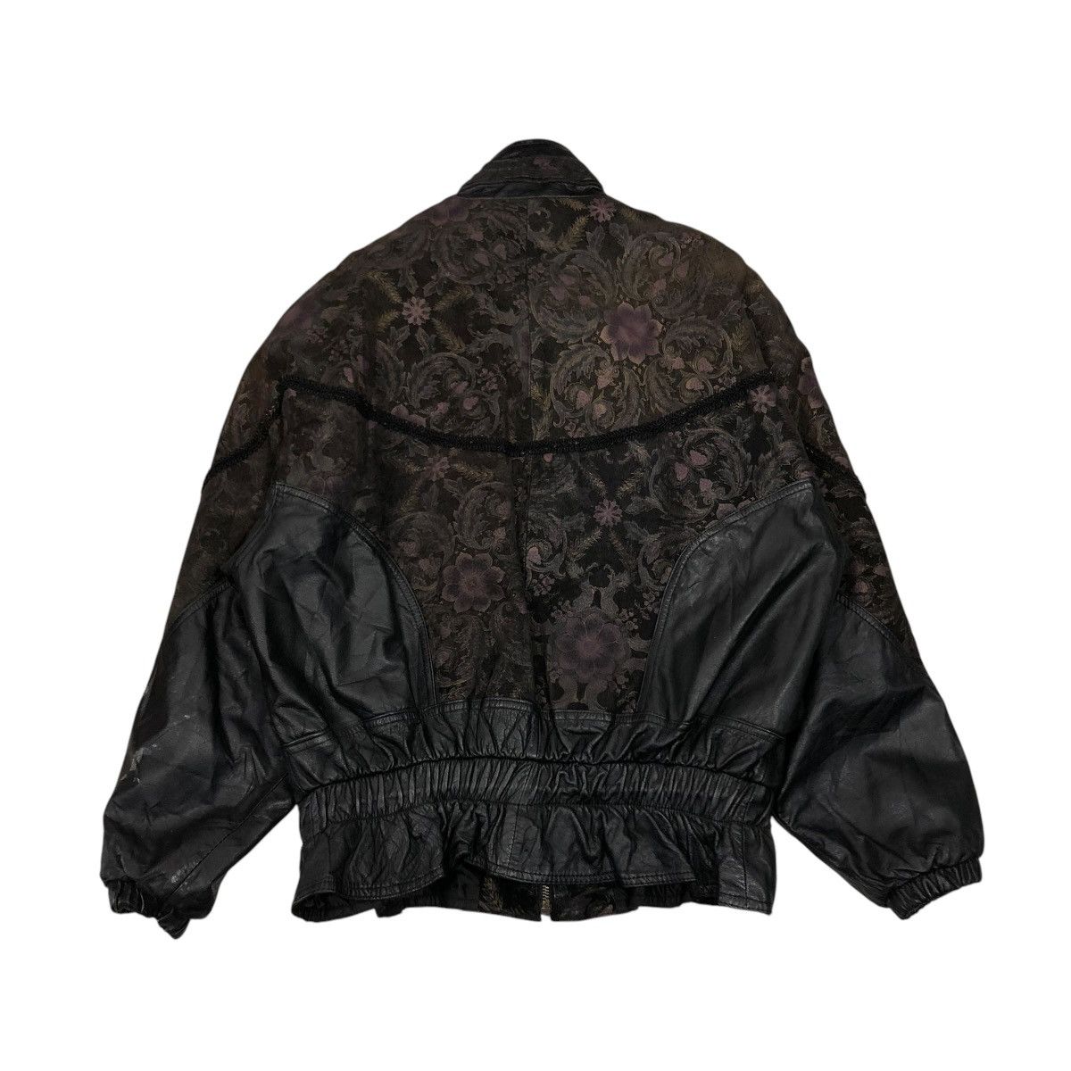 Japanese Brand 🔥VINTAGE BIKER LEATHER JACKET CHIA ISSEY MIYAKE Size US M / EU 48-50 / 2 - 2 Thumbnail
