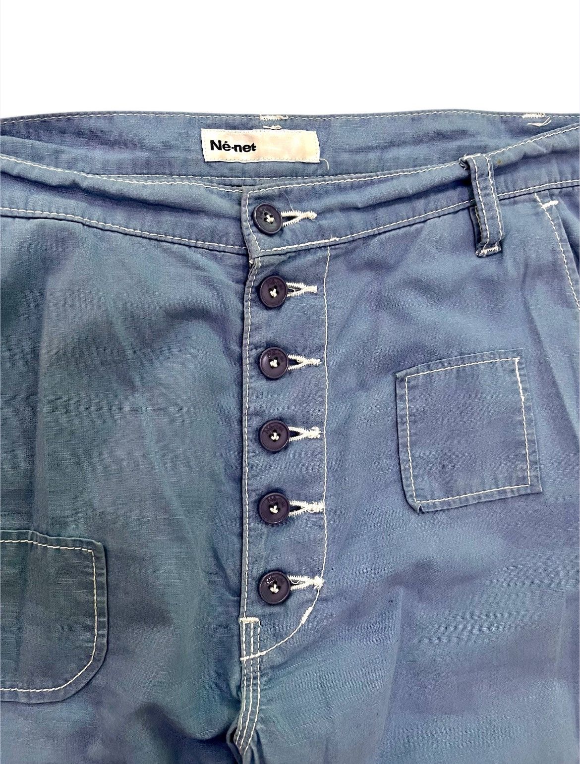 Issey Miyake × Japanese Brand × Ne-Net Ne-net by Issey Miyake Pants Size US 33 - 3 Thumbnail
