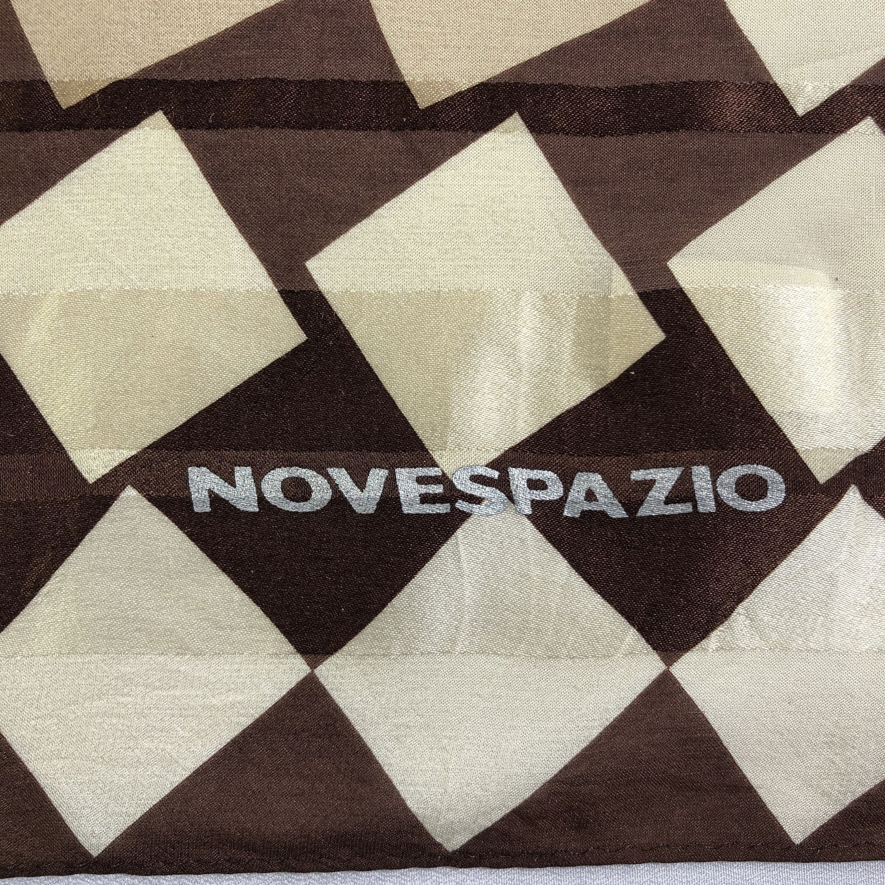 Vintage Vintage Novespazio Silk Scarf Size ONE SIZE - 6 Thumbnail