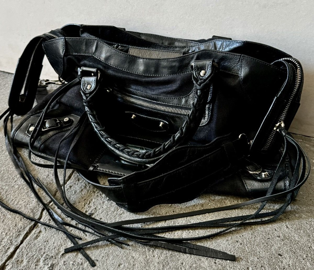 Balenciaga Balenciaga - 2000’s - Classic Motorcycle City - Lambskin Bag Size ONE SIZE - 14 Thumbnail