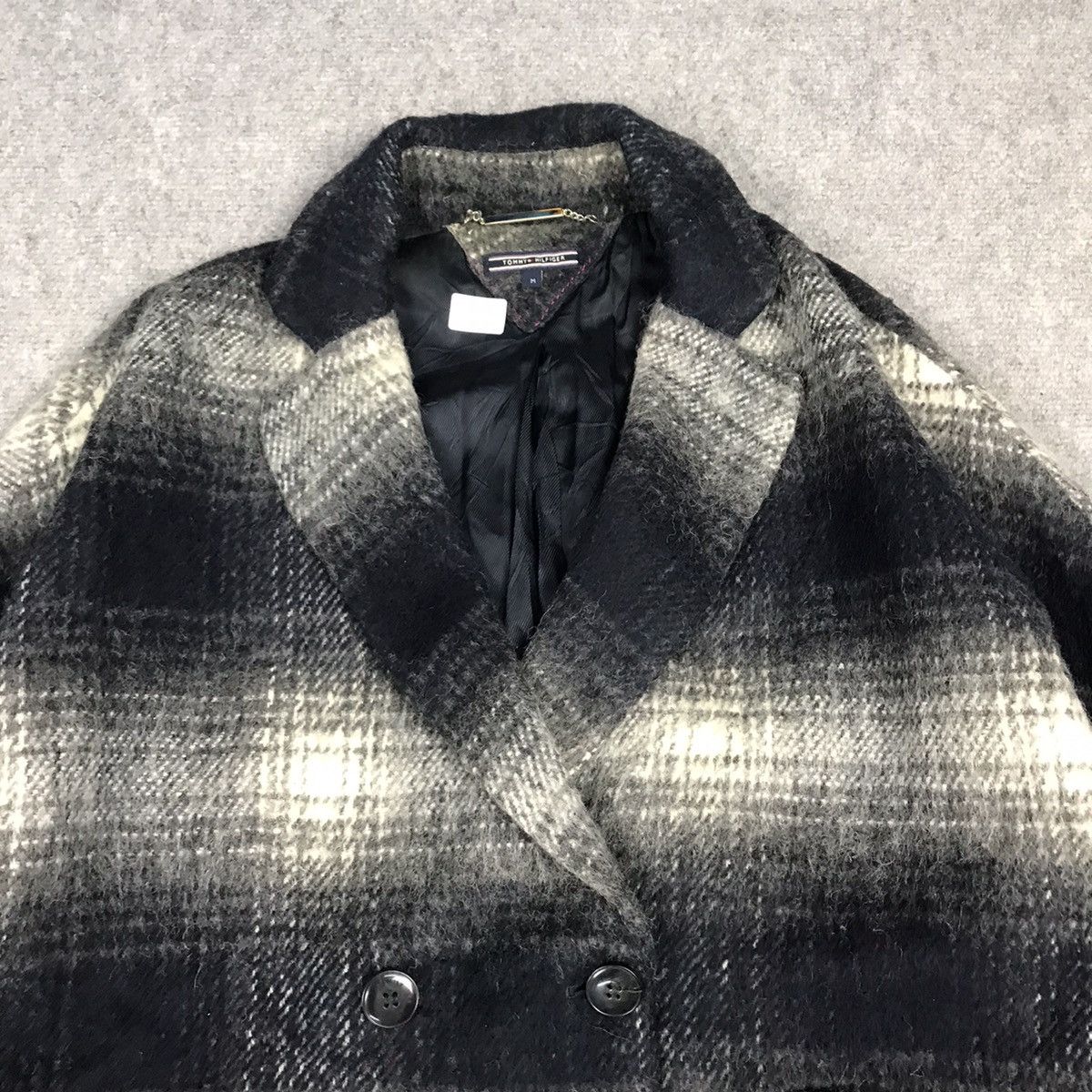Japanese Brand × Tommy Hilfiger TOMMY HILFIGER MOHAIR WOOL FLANNEL DESIGN WINTER JACKET Size US M / EU 48-50 / 2 - 3 Thumbnail