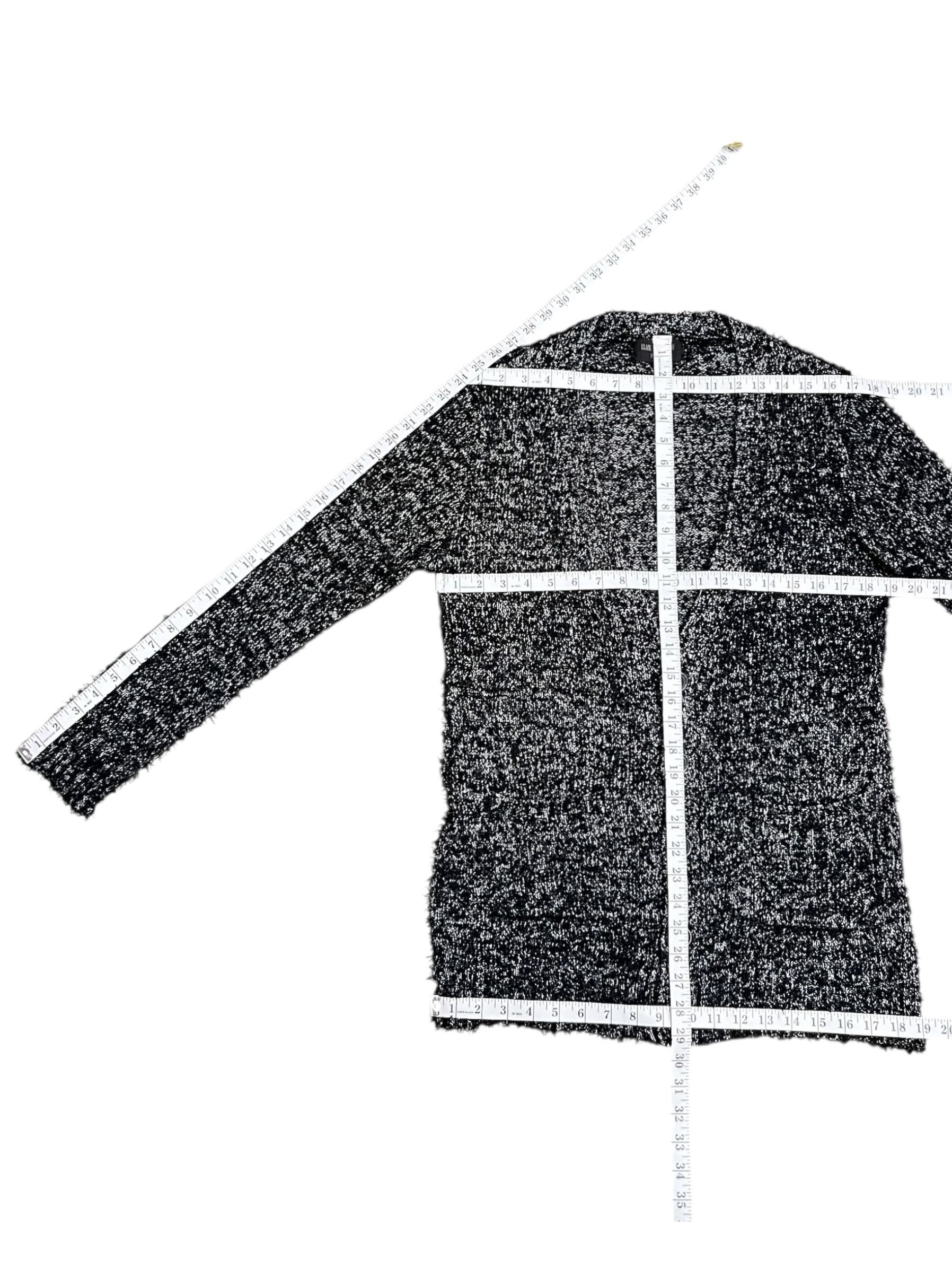Seditionaries Black Peace Now Grunge Silver-Black Slit Thread Cardigan Size US S / EU 44-46 / 1 - 11 Thumbnail