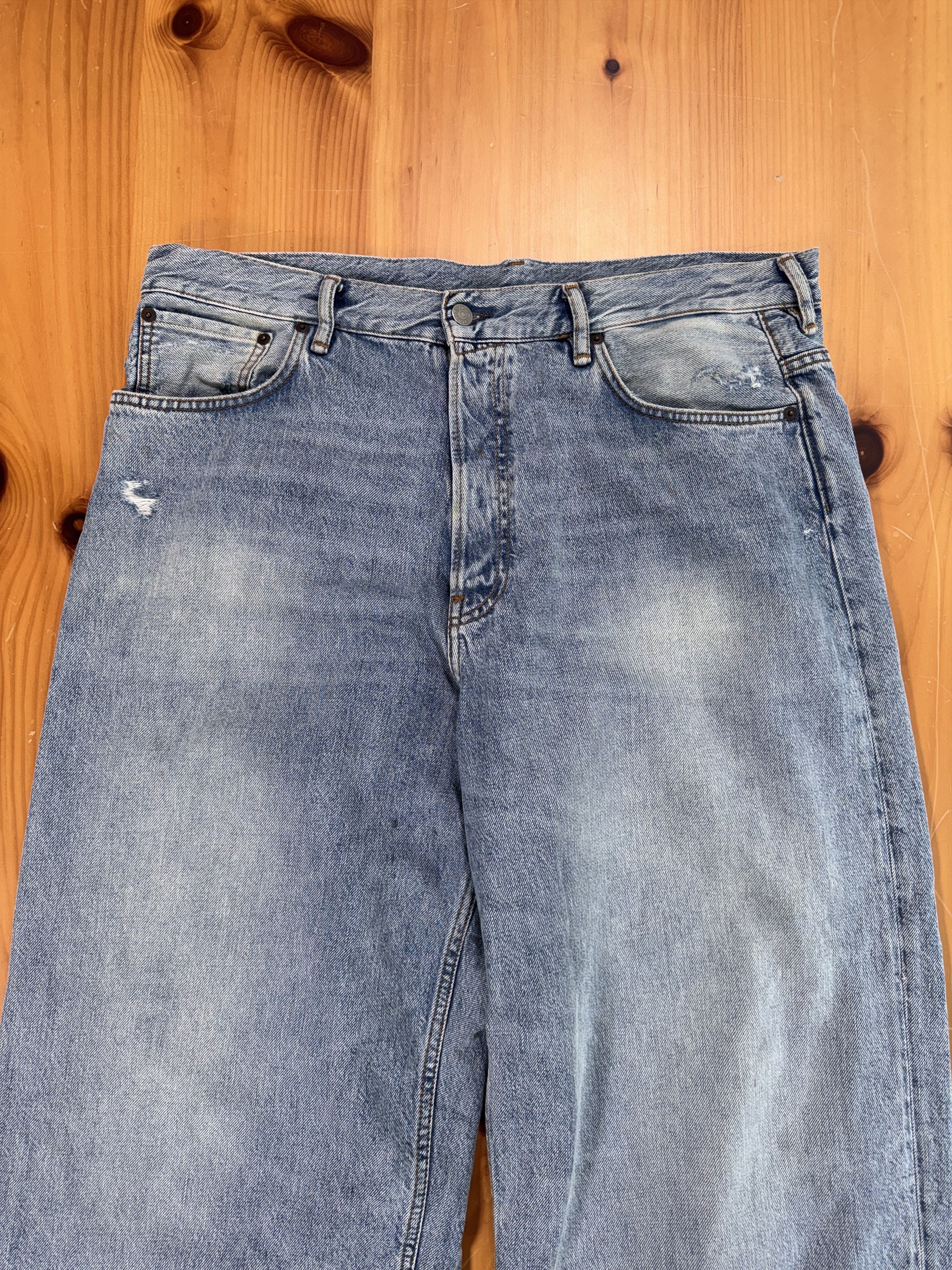 Acne Studios Acne Studios Baggy Washed Denim Jeans Size US 36 / EU 52 - 3 Thumbnail