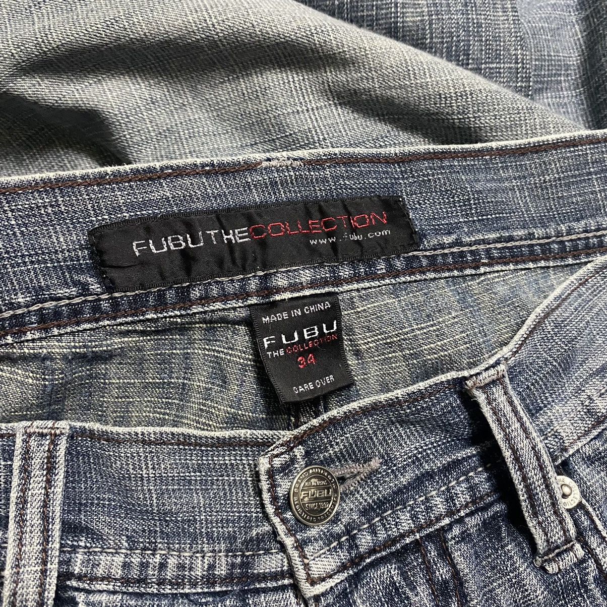 Fubu Vintage FUBU VARSITY Denim Baggy Pants Size US 34 / EU 50 - 21 Thumbnail