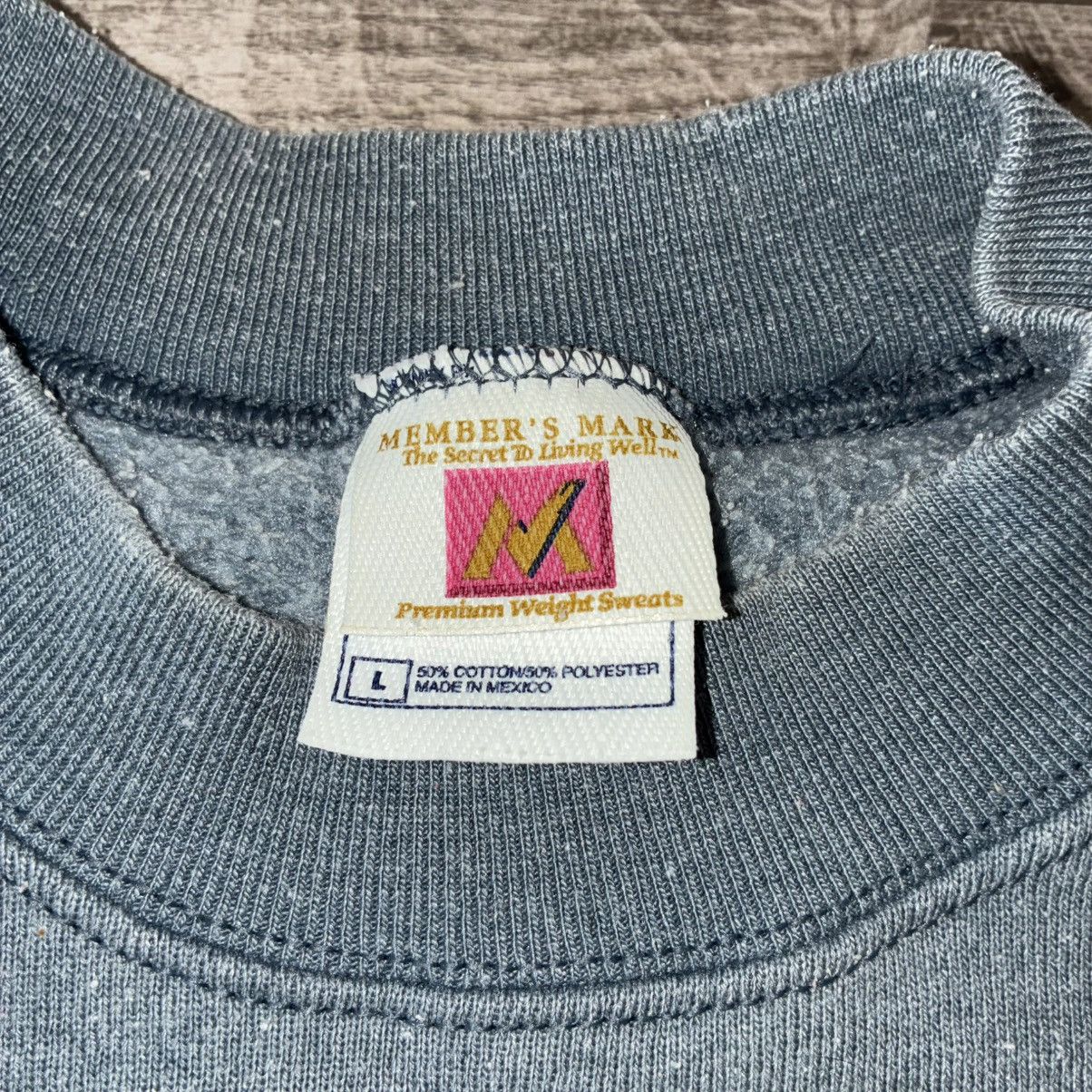 Other 90s Grey members mark distressed crewneck Size US L / EU 52-54 / 3 - 2 Thumbnail