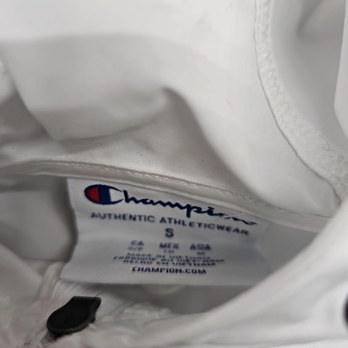 Champion Champion Running Jacket Windbreaker Small White Women’s 2024 Momentum Rabbit Marathon Lightweight Activewear Spring Summer Fall Mens Womens Girls Size S / US 4 / IT 40 - 5 Thumbnail
