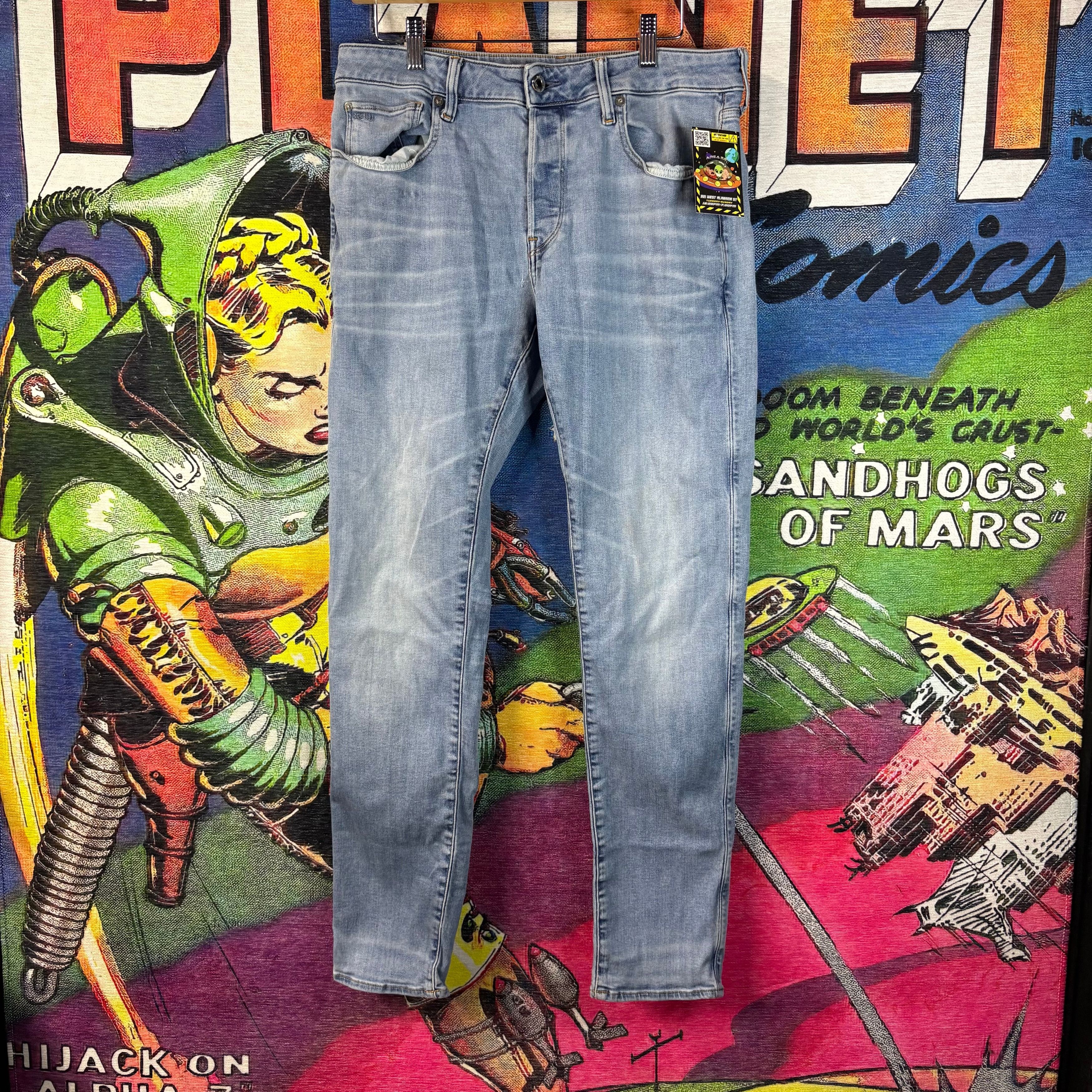 G-Star G-Star Slim Denim Jeans Size 32" Size US 32 / EU 48 - 1 Thumbnail