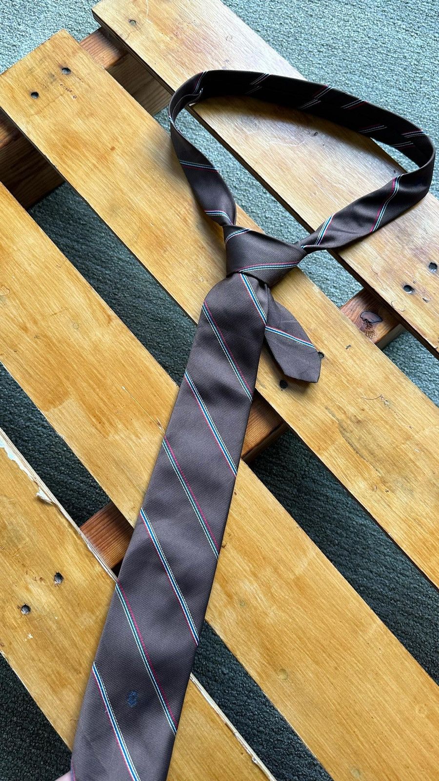 Christian Dior Monsieur × Designer × Vintage VINTAGE DESIGNER CHRISTIAN DIOR TIE Size ONE SIZE - 5 Thumbnail