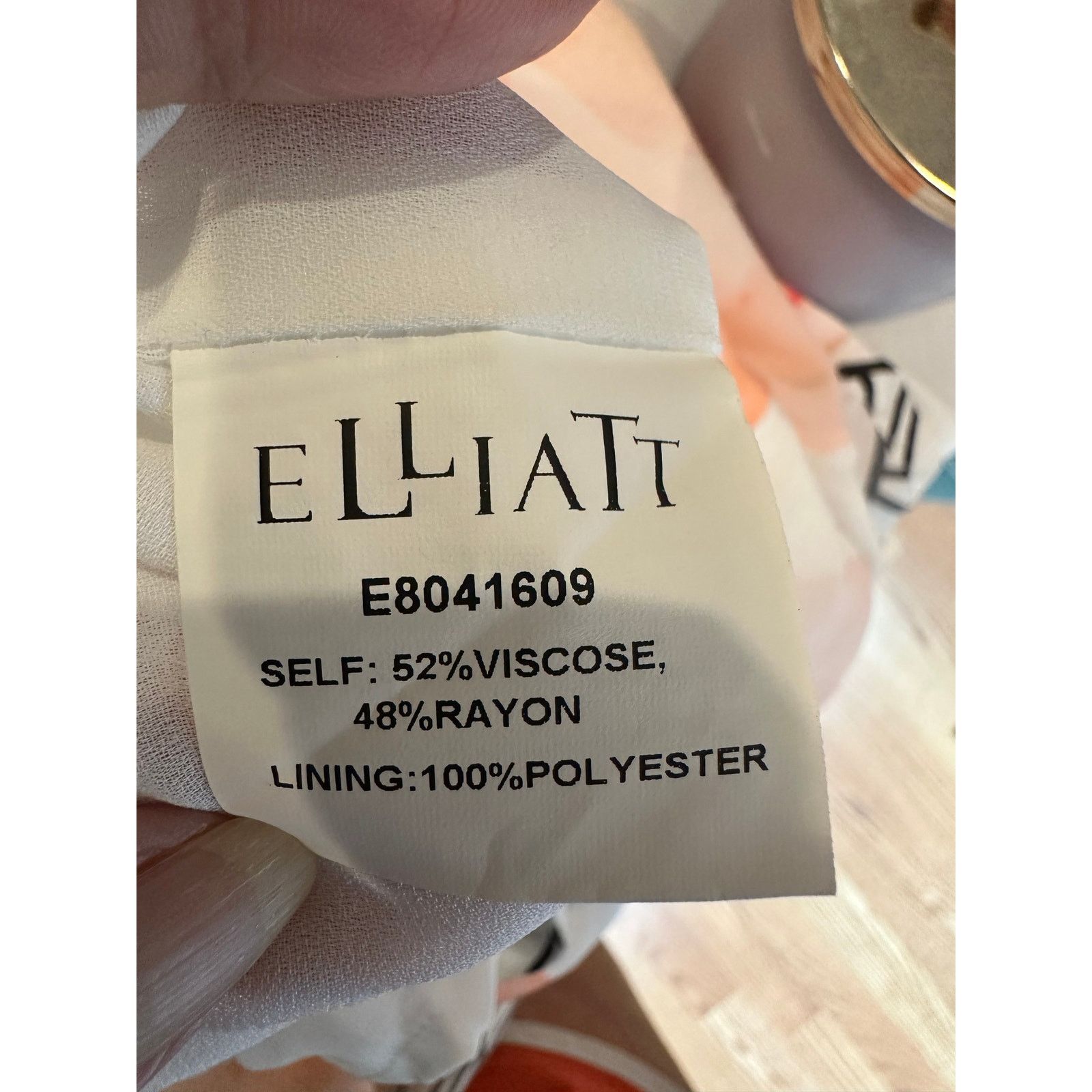 ELLIATT Elliatt Floral Pink and White Romper S Size 26" / US 2 / IT 38 - 11 Thumbnail