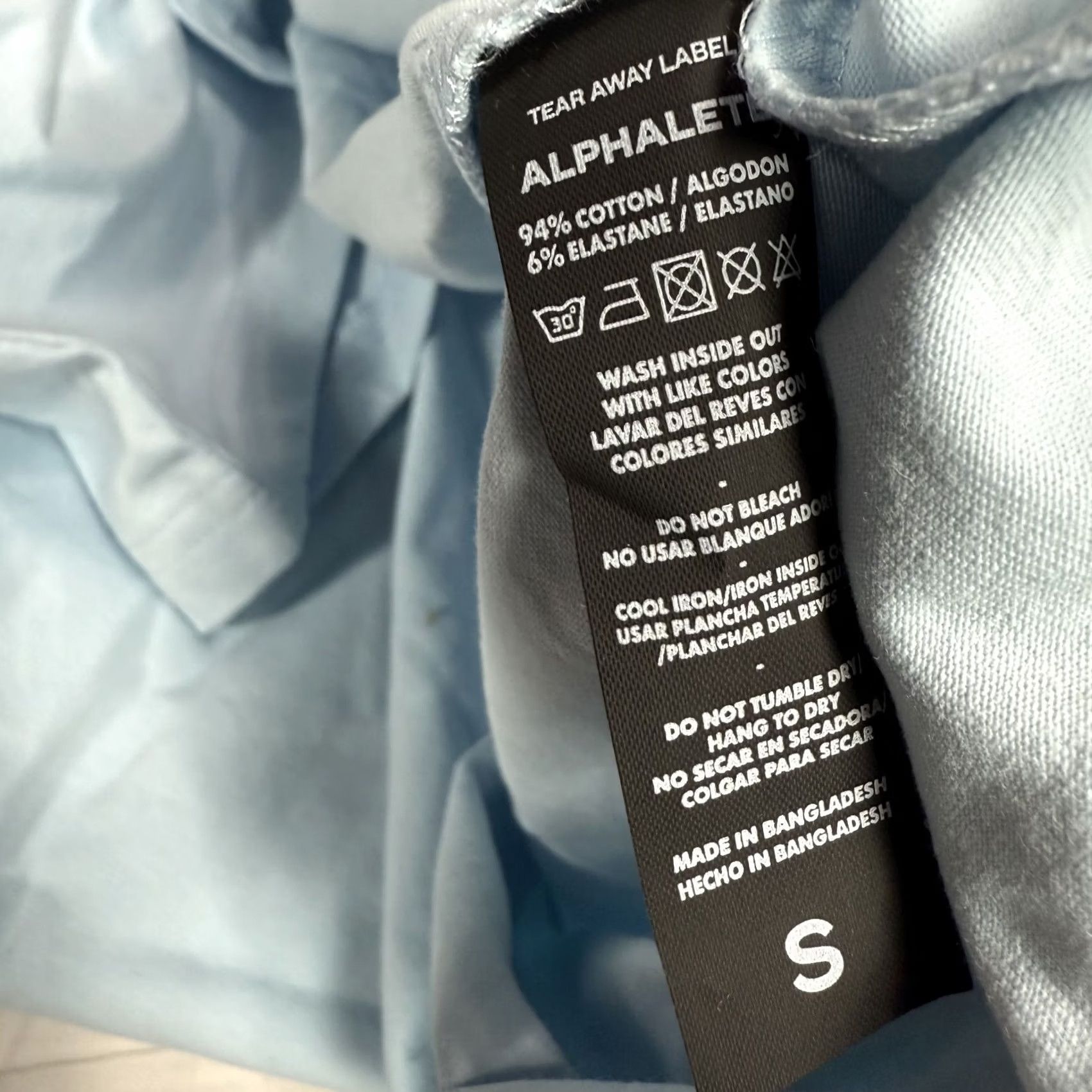 Vintage ALPHALLETE Men's Blue Performance Fit T-shirt Short Sleeve Active Casual Sz S New Size US S / EU 44-46 / 1 - 6 Thumbnail