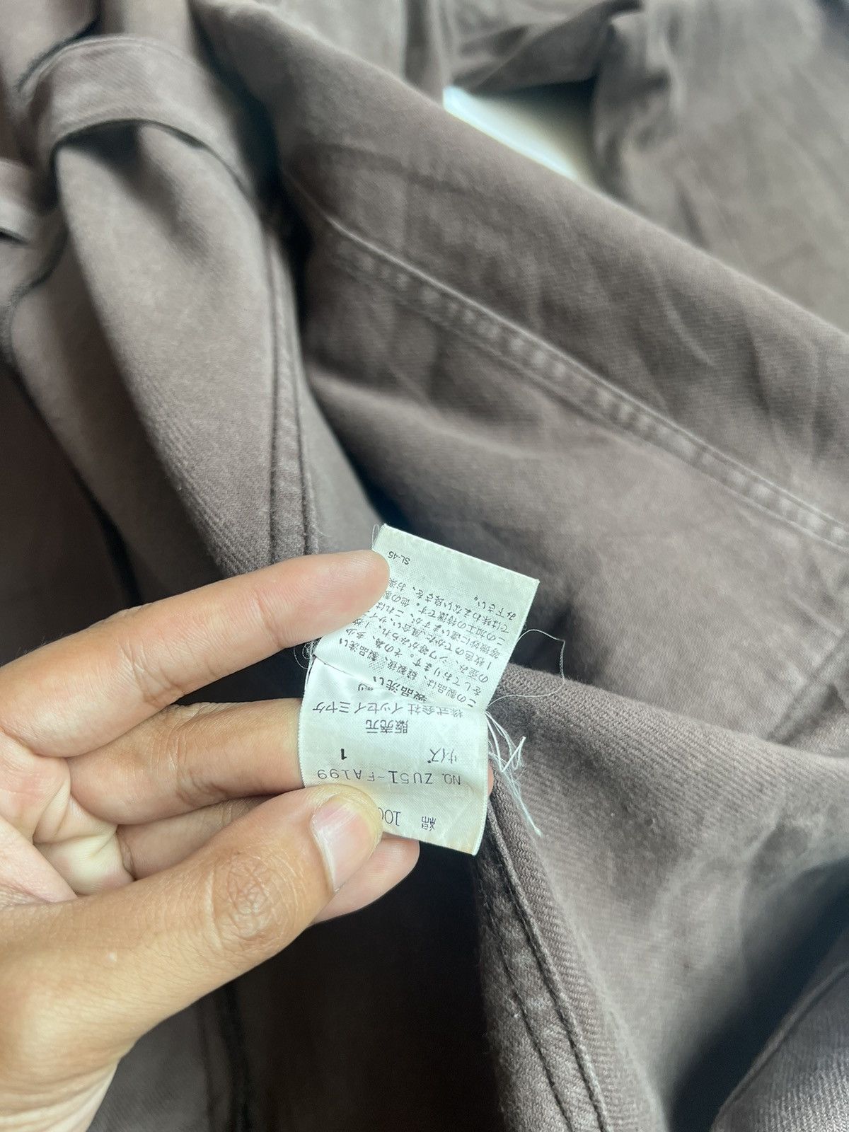 CABANE de ZUCCa Zucca Travail Long Jacket Made In France Size US S / EU 44-46 / 1 - 9 Thumbnail