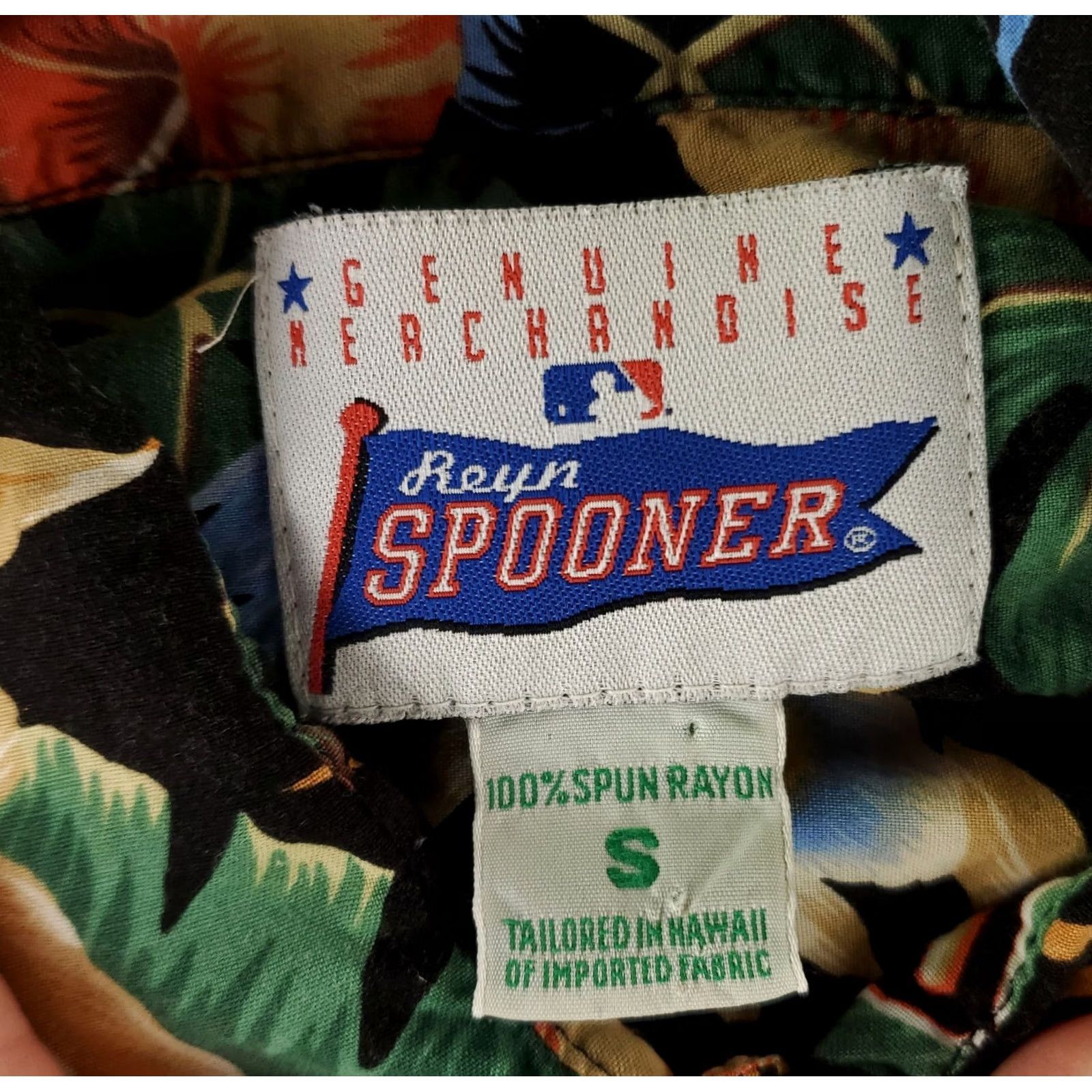 Reyn Spooner Reyn Spooner San Francisco Giants Shirt Button Up 100% Rayon Black Mens S Size US S / EU 44-46 / 1 - 3 Thumbnail