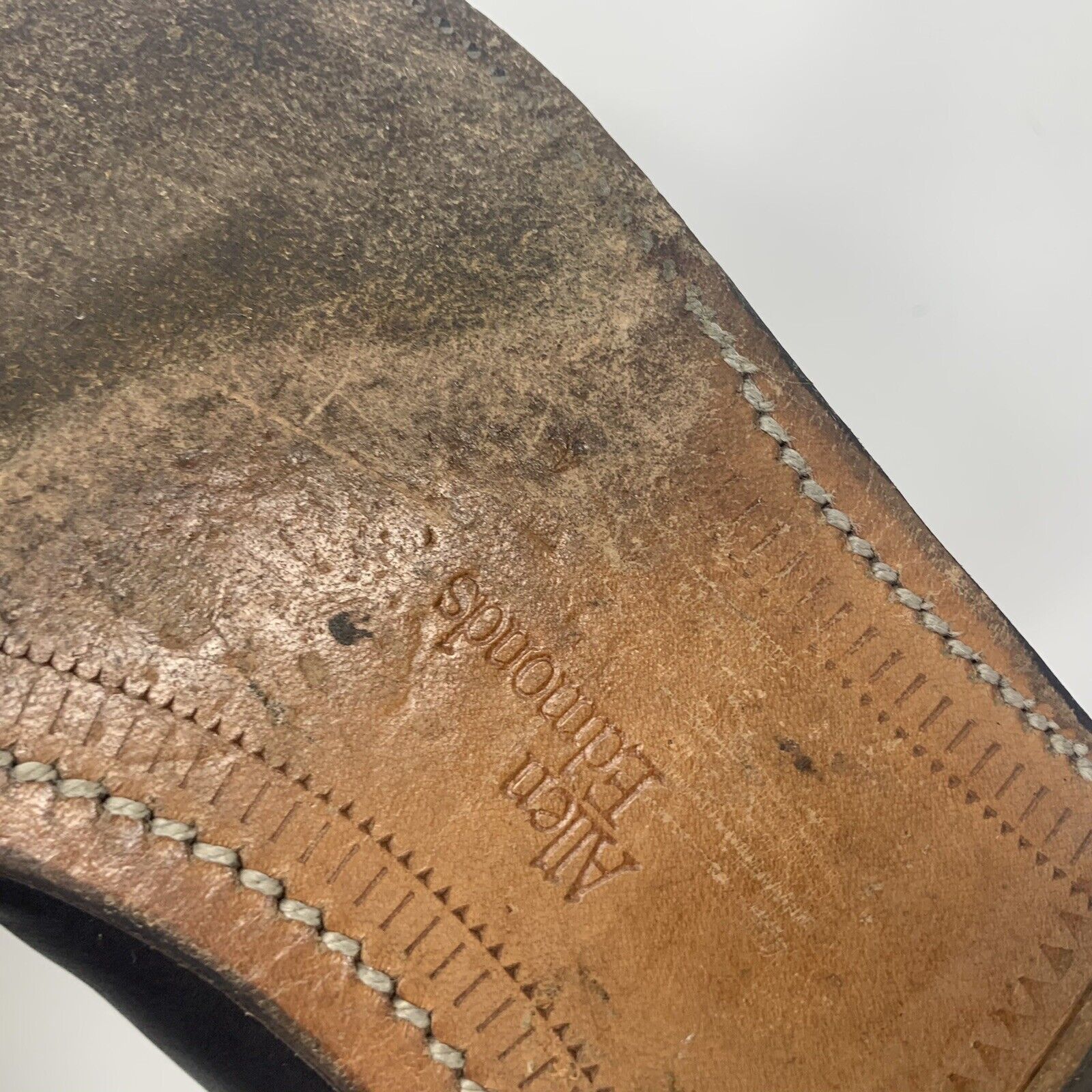 Allen Edmonds Allen Edmonds Bristol Plain Toe Blucher Leather Black 13 AA Size US 13 / EU 46 - 12 Thumbnail