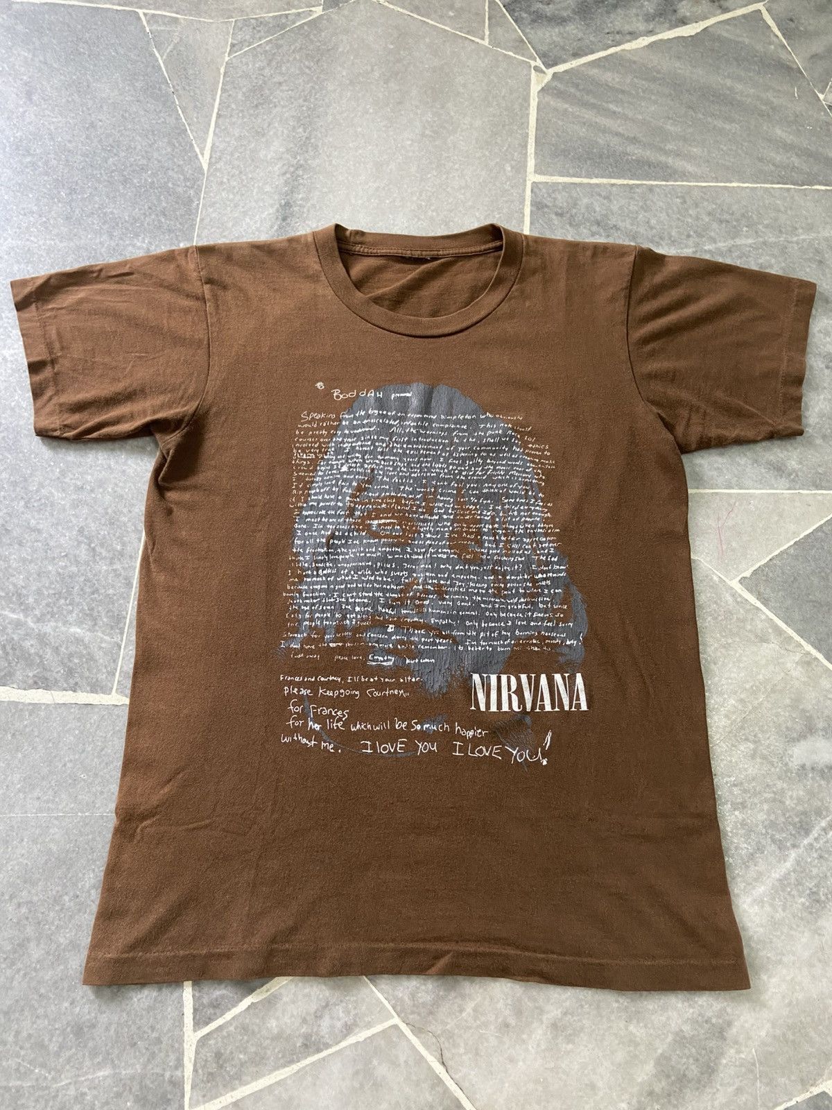 Nirvana Vintage 90s Boddah Kurt Cobain Nirvana Tee Size US S / EU 44-46 / 1 - 1 Thumbnail