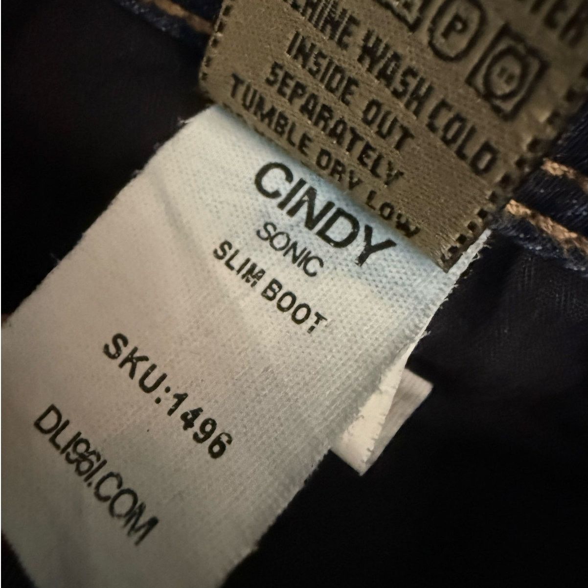 DL1961 DL1961 Cindy Sonic Slim Boot Indigo Low Rise Blue Jeans Size 26" / US 2 / IT 38 - 11 Thumbnail