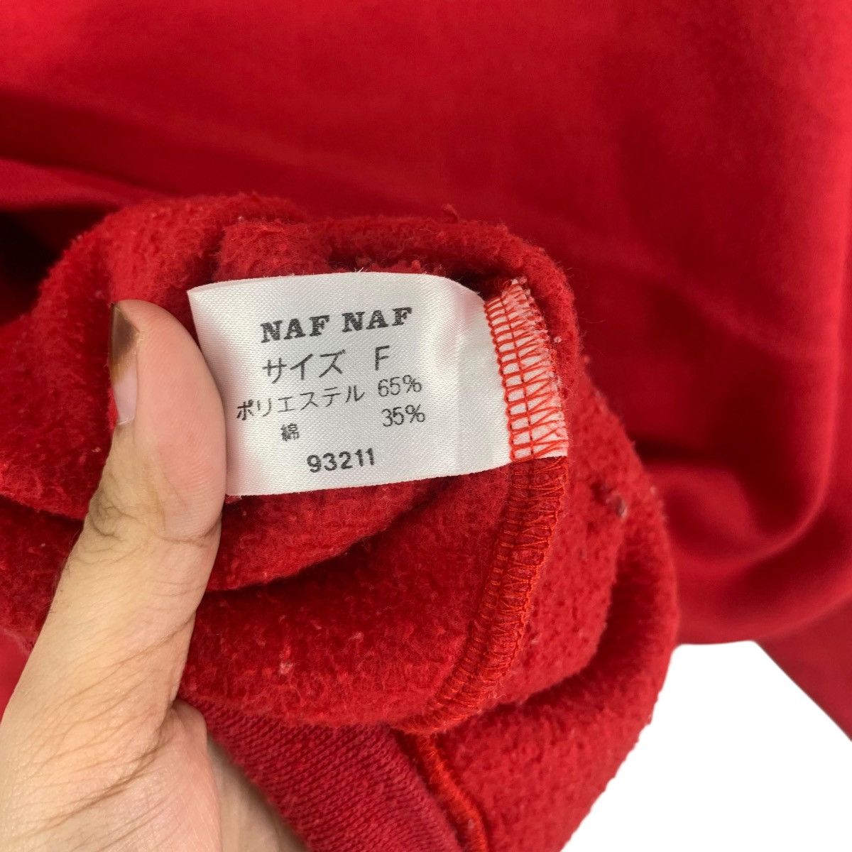 Vintage Vintage 1993 NAF NAF CLUB Embroidered Logo Sweatshirt Size XXL / US 16-18 / IT 52-54 - 9 Thumbnail