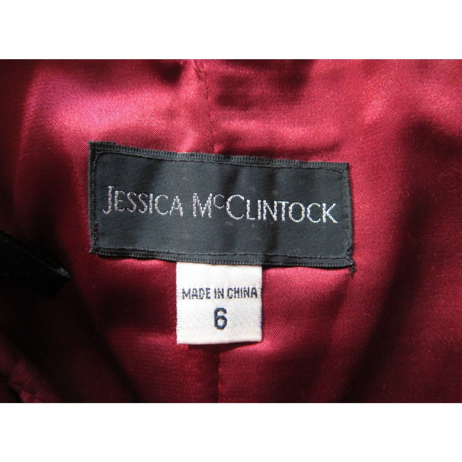 Jessica McClintock Vintage Jessica McClintock Red Satin Ruched Sleeveless Prom Cocktail Dress 6/M Size M / US 6-8 / IT 42-44 - 3 Thumbnail
