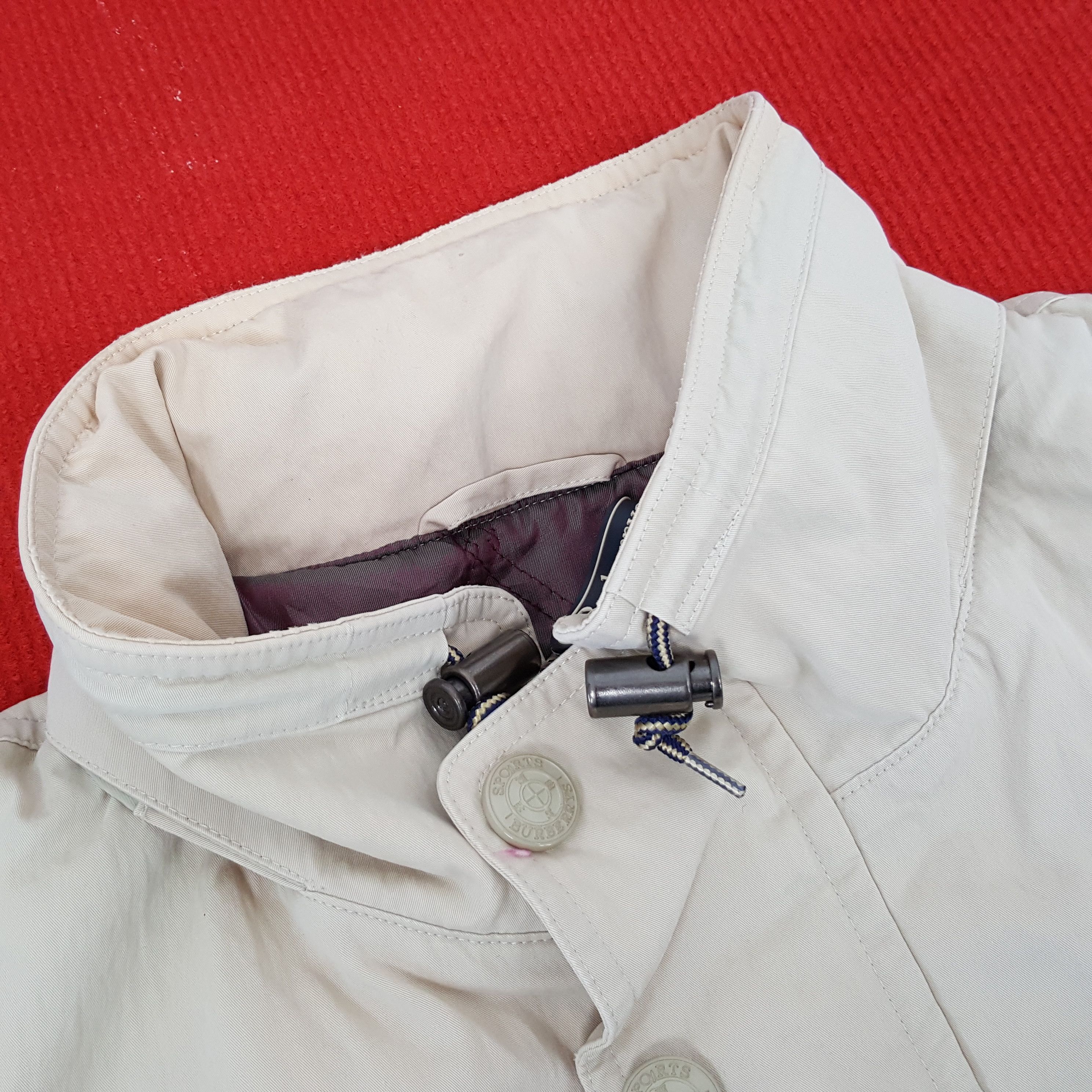 Burberry × Vintage Burberrys Luxury Brand Winter Style Small Logo Jacket Size US XL / EU 56 / 4 - 5 Thumbnail