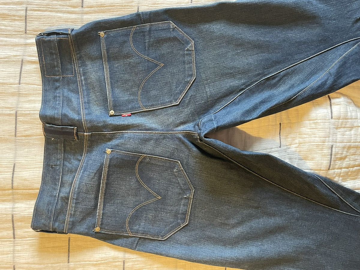 Levi's Vintage Clothing Y2K Levis Engineered Raw Selvedge Size US 34 / EU 50 - 15 Thumbnail