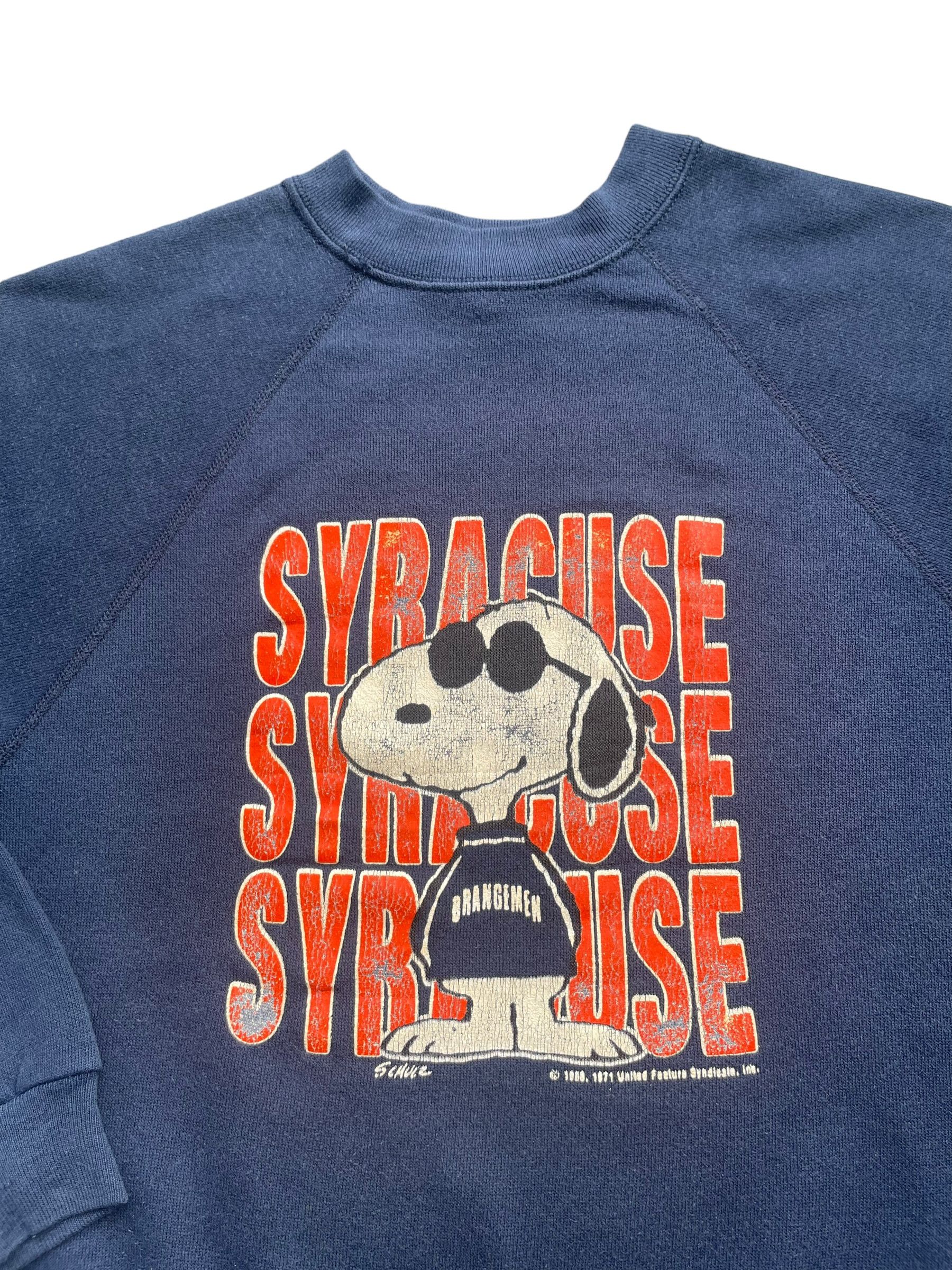 Peanuts Vintage 80's Schluz Syracuse Crewneck Size US S / EU 44-46 / 1 - 2 Thumbnail
